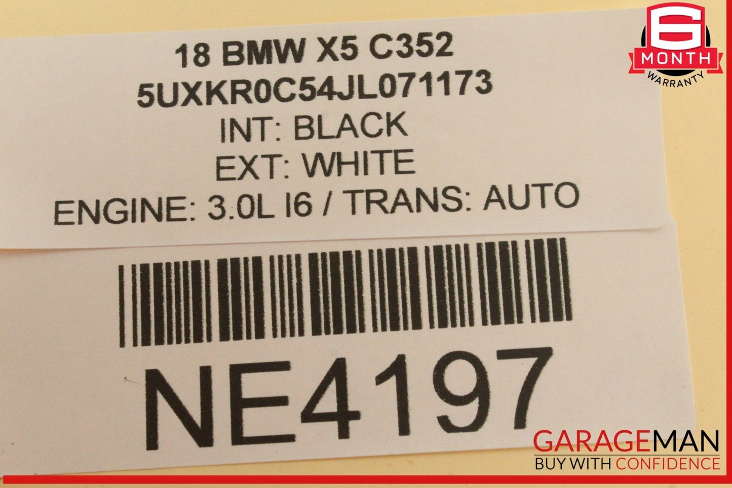 14-18 BMW X5 X6 Rear Left Driver Side Upper Suspension Control Arm 679504 OEM