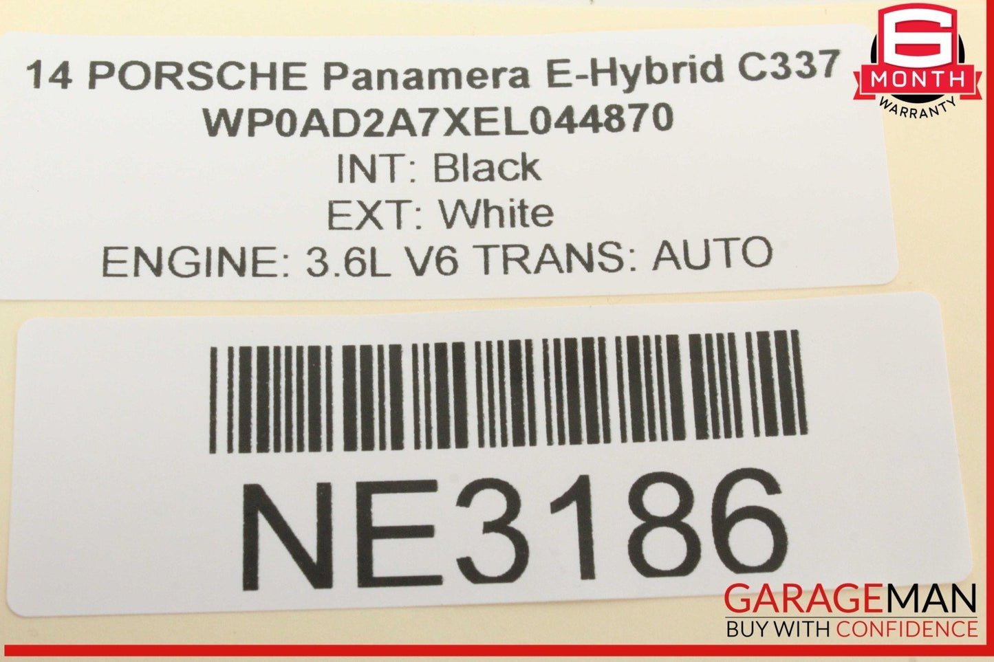 10-16 Porsche Panamera 970 E-Hybrid Front Left Side Dash AC Outer Air Vent OEM