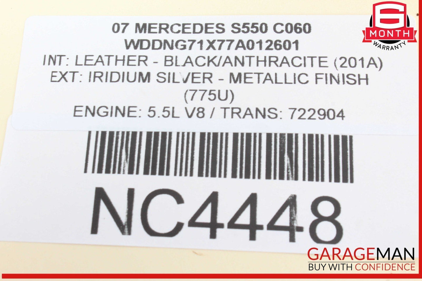 07-10 Mercedes W221 S550 CL550 Speedometer Odometer Instrument Cluster Gauge OEM