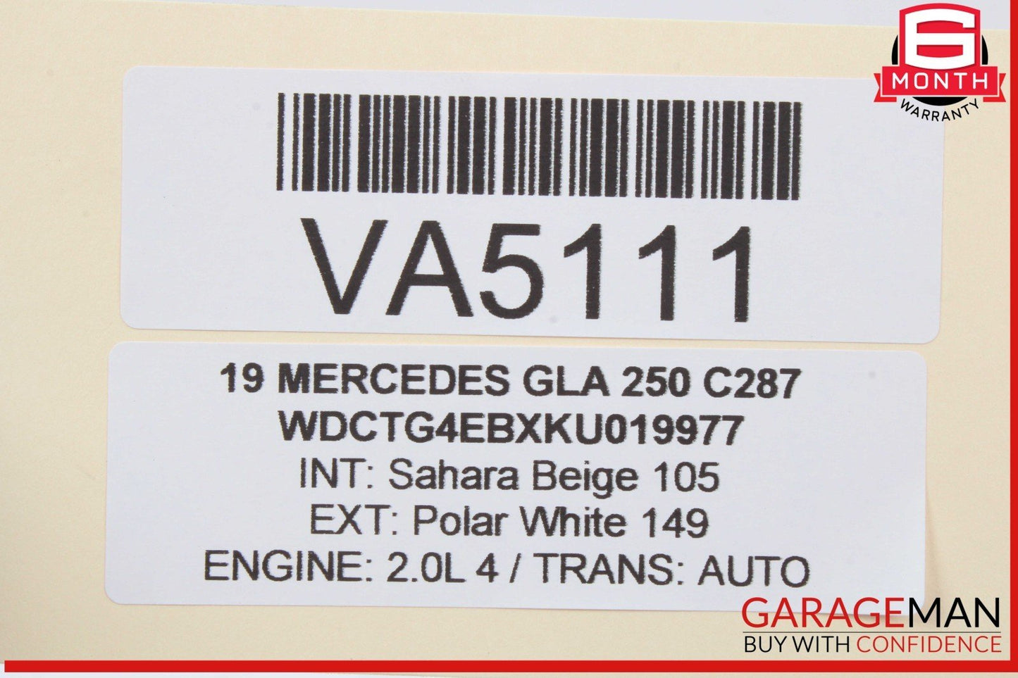 15-19 Mercedes X156 GLA250 CLA250 Blind Spot Assist Radar Module Sensor OEM