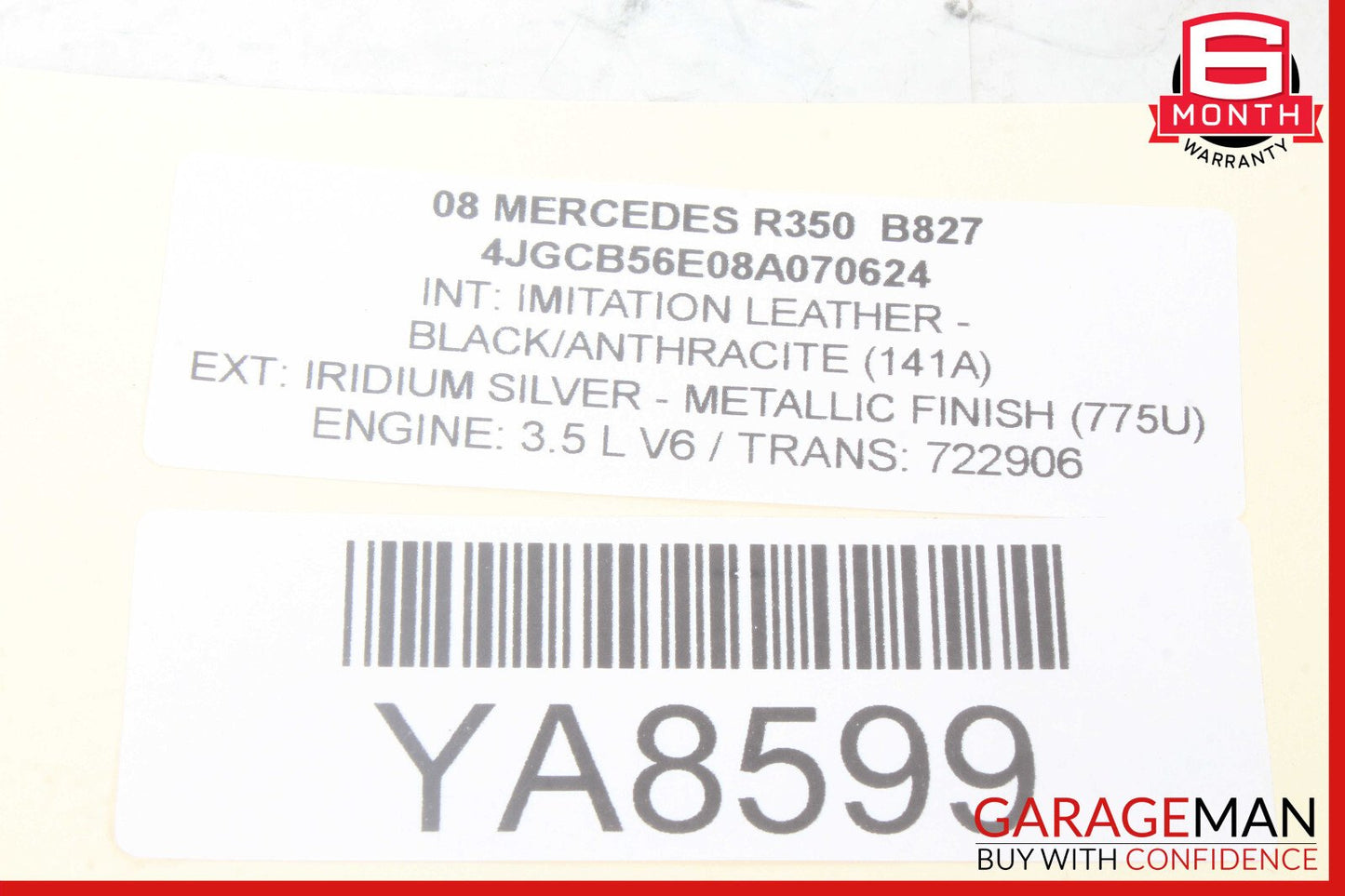 07-12 Mercedes X164 GL450 4Matic A/C AC Heater Climate Control Switch Trim OEM