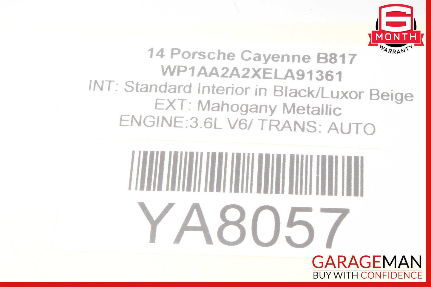 11-14 Porsche Cayenne 958 S Suspension Mode Selector Switch Panel 7P5927127 OEM