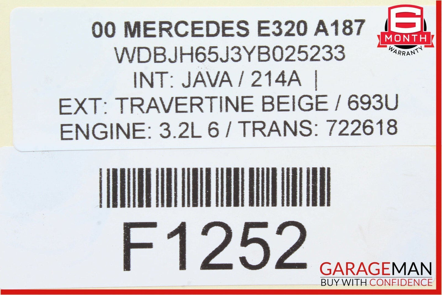 98-02 Mercedes W210 E320 E300 Front Left SAM Fuse Relay Junction Box Assembly