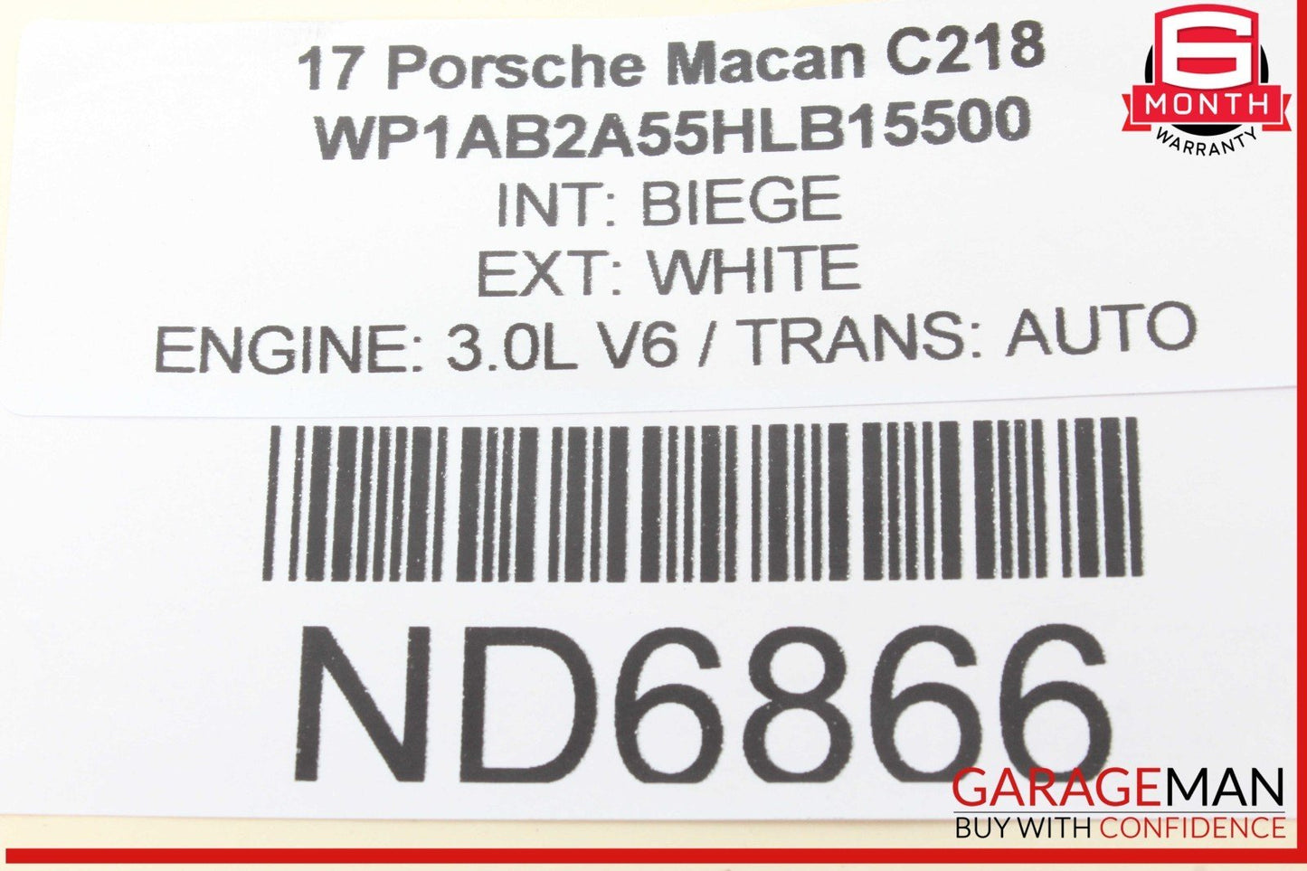 15-24 Porsche Macan 95B Front Right Side Door Control Module 4H0959792S OEM