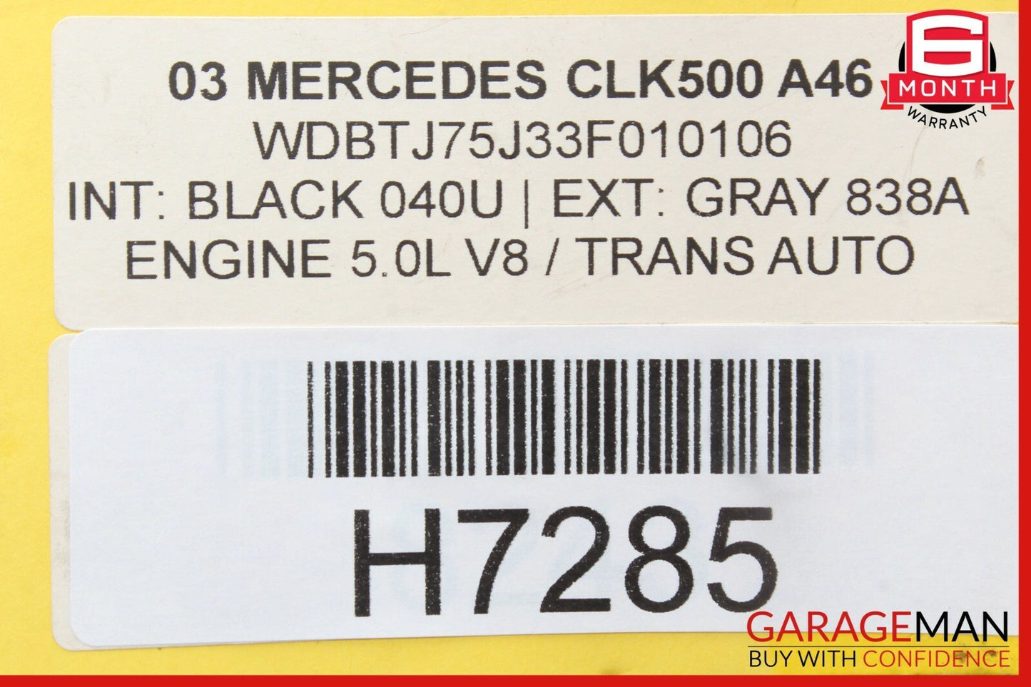 00-06 Mercedes CLK500 ML320 S500 CL55 AMG Voice Command Control Module Unit OEM