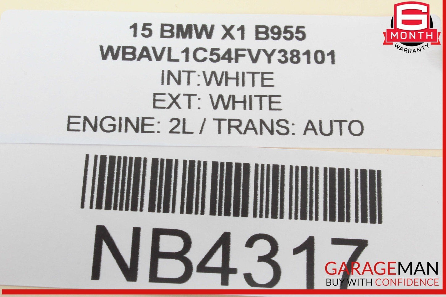 12-15 BMW X1 Front Right Passenger Side Seat Belt Seatbelt