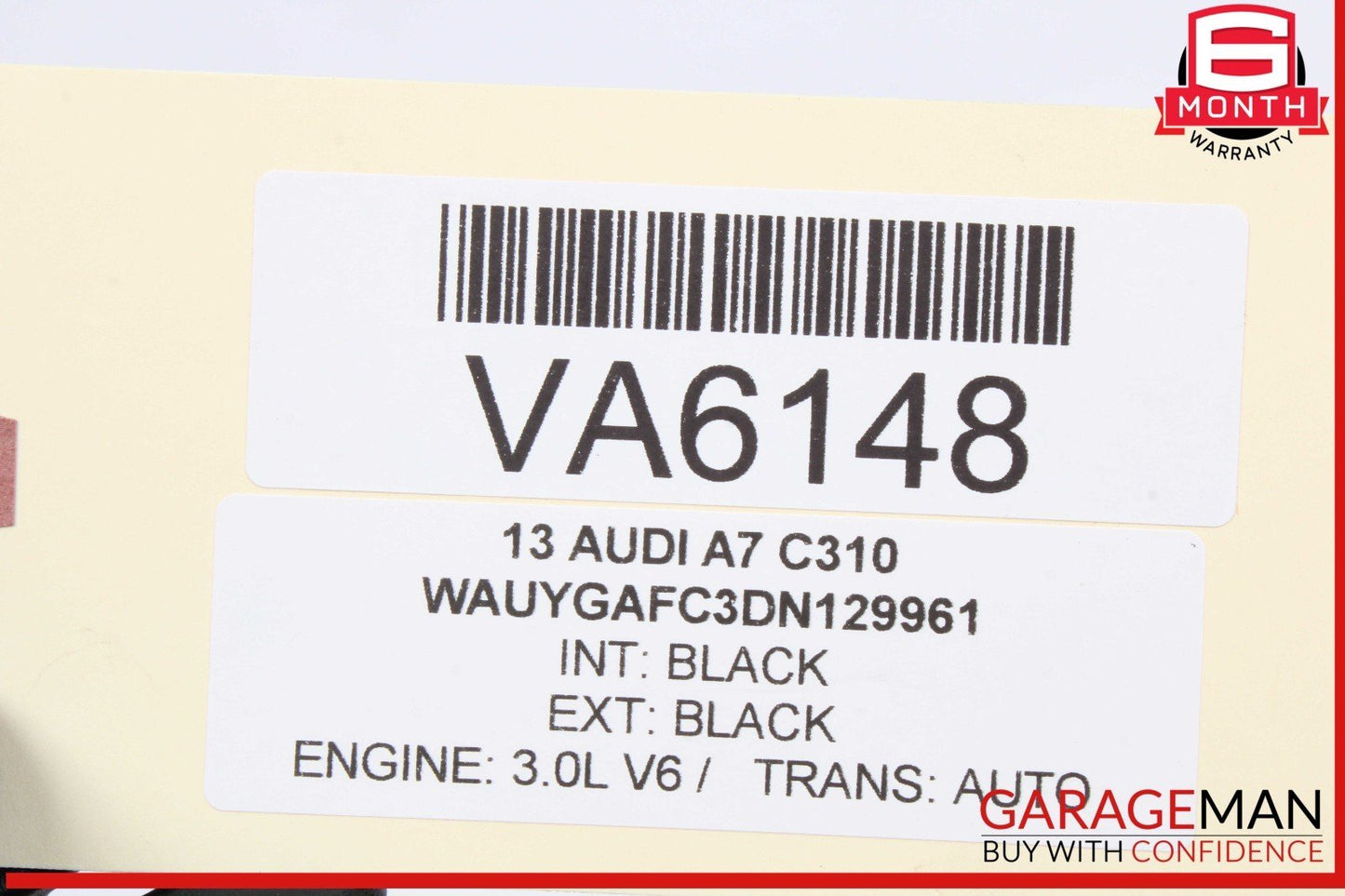 12-18 Audi A7 A6 Rear Left Driver Side Door Lock Latch Actuator 4G0839015D OEM