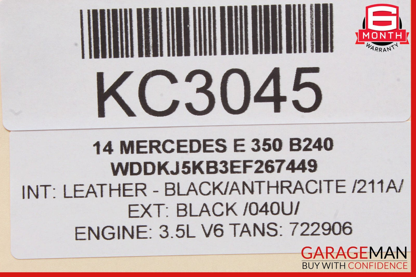 14-17 Mercedes W207 E350 E550 Right Dashboard AC A/C Air Vent OEM