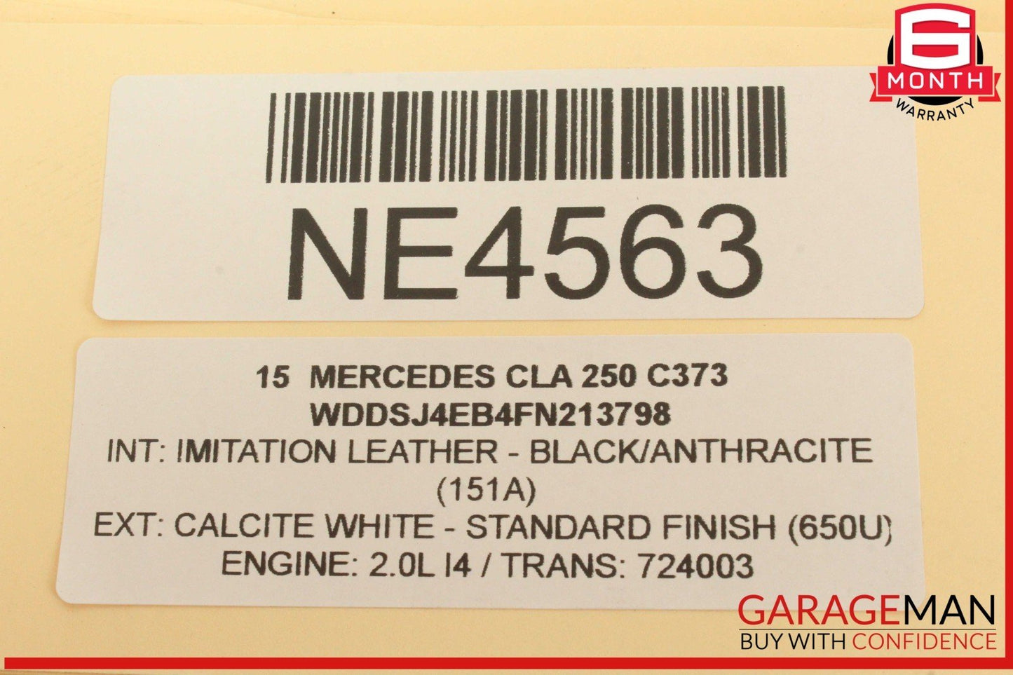 14-19 Mercedes W117 CLA250 CLA45 AMG Front Left Side Door Lock Latch Actuator
