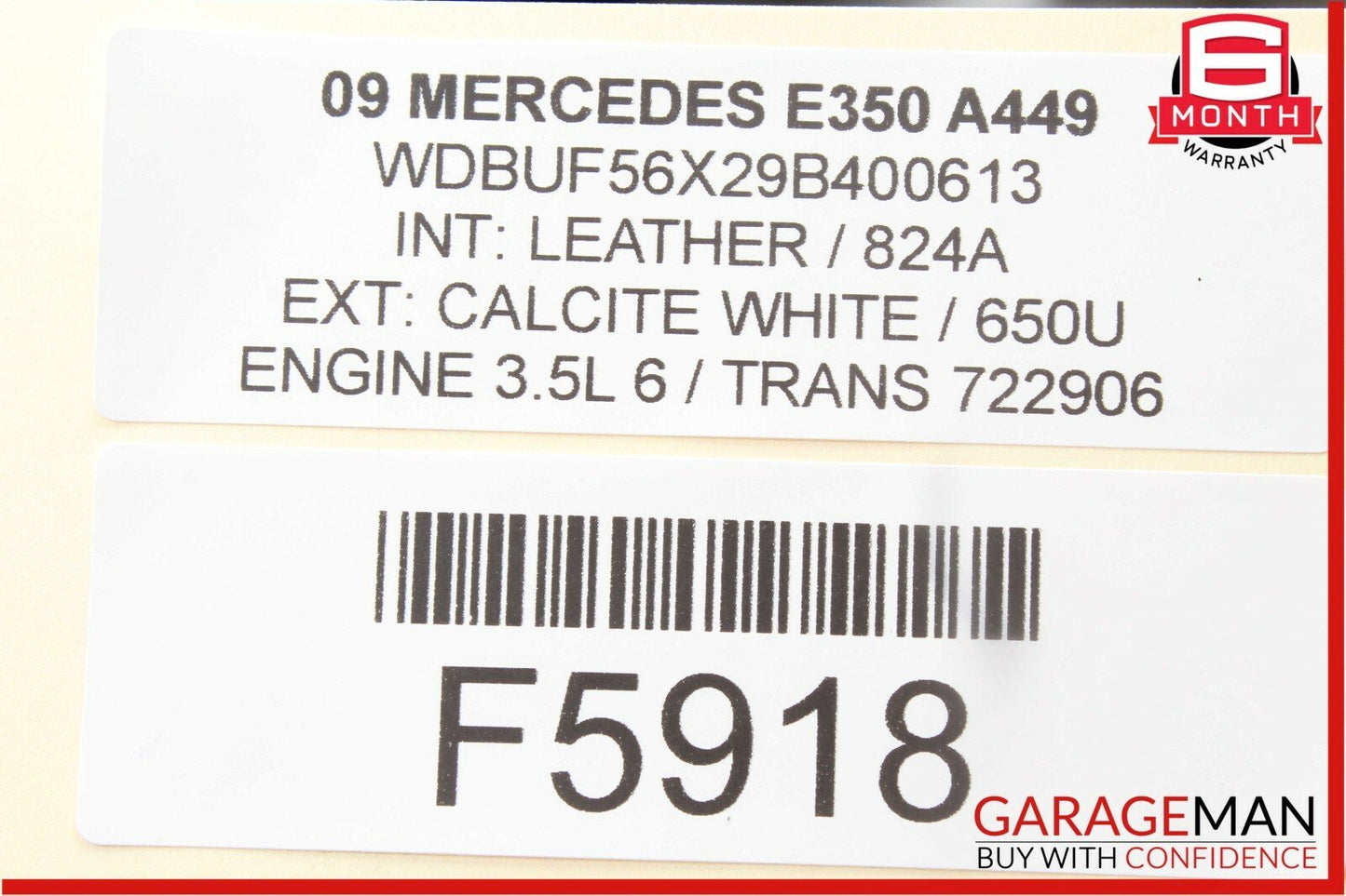 03-09 Mercedes W211 E350 E320 Front Left Driver Side Door Control Module OEM