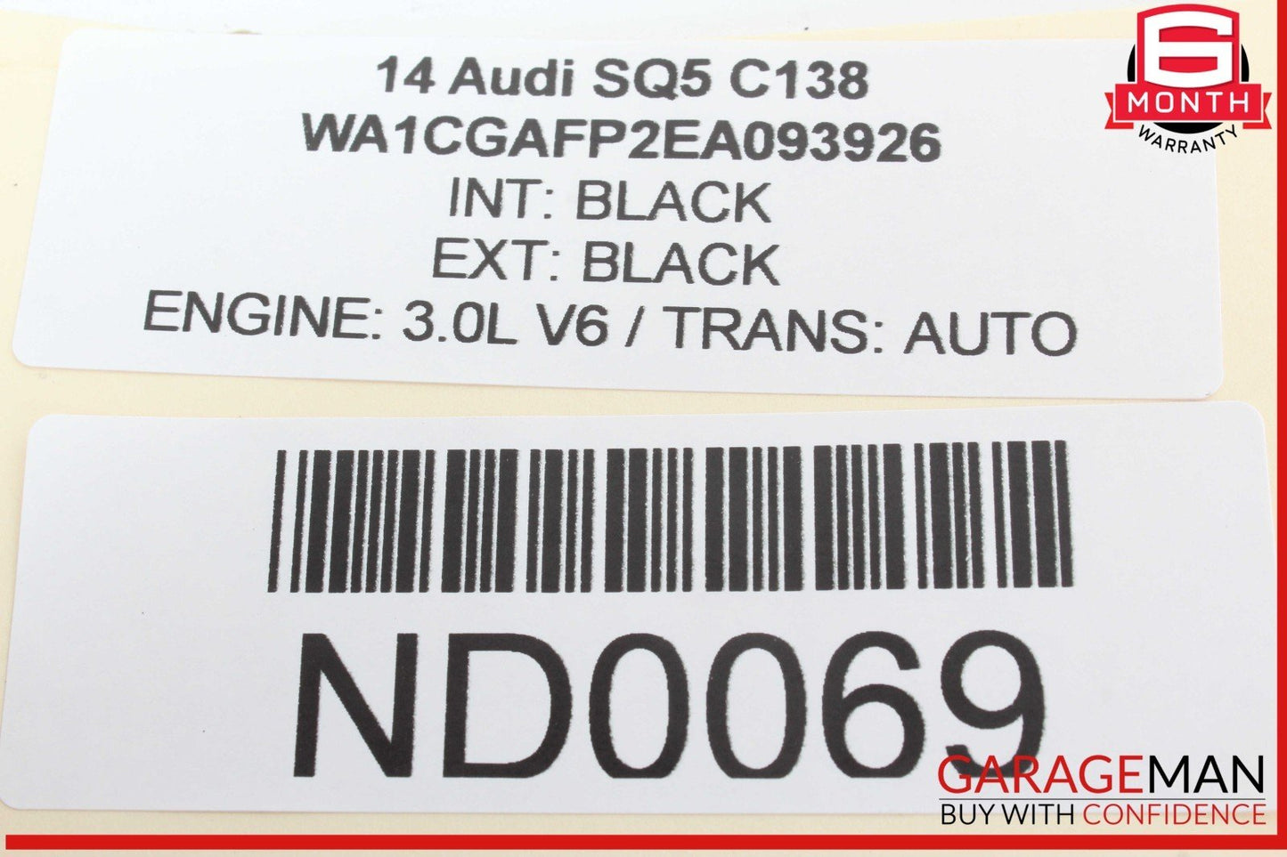 13-17 Audi SQ5 Q5 Front Right Passenger Side Door Control Module Unit 8K0959792R