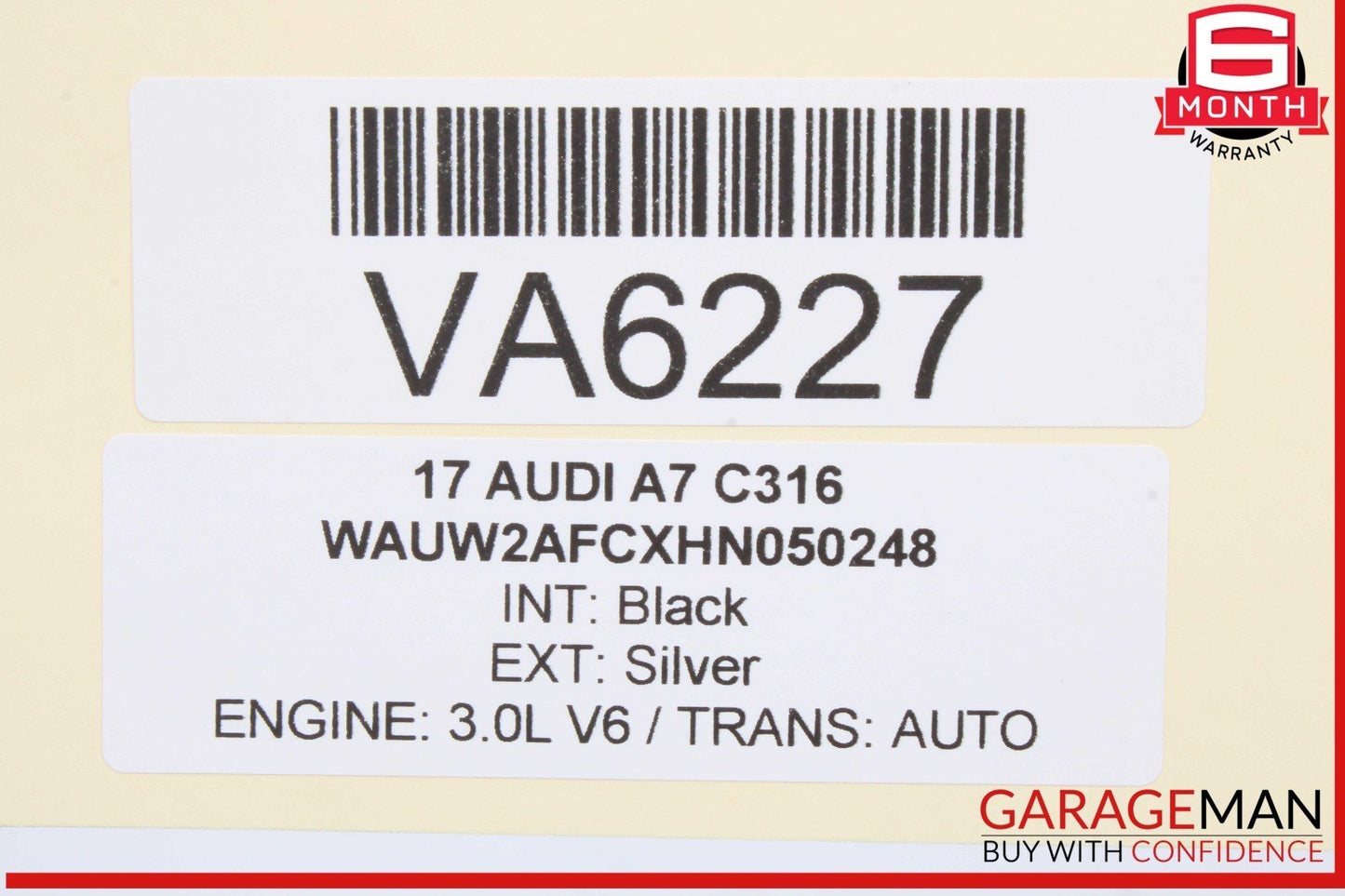 12-18 Audi A7 A6 S7 Electronic Parking Brake Control Module Unit 4H0907801L OEM