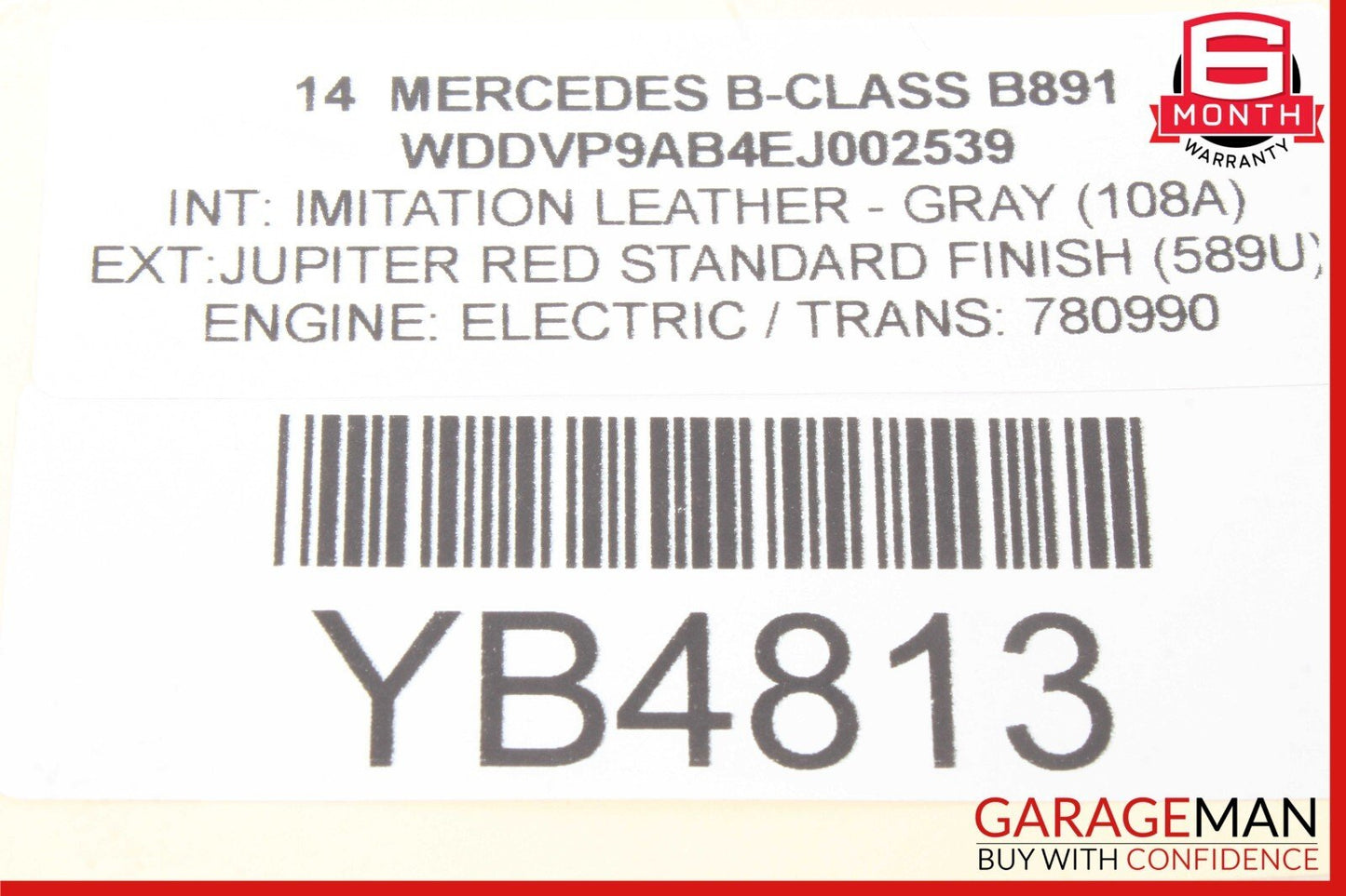 13-18 MERCEDES B-CLASS W242 W246 B250 RAIN SENSOR TRIM COVER A2468210036