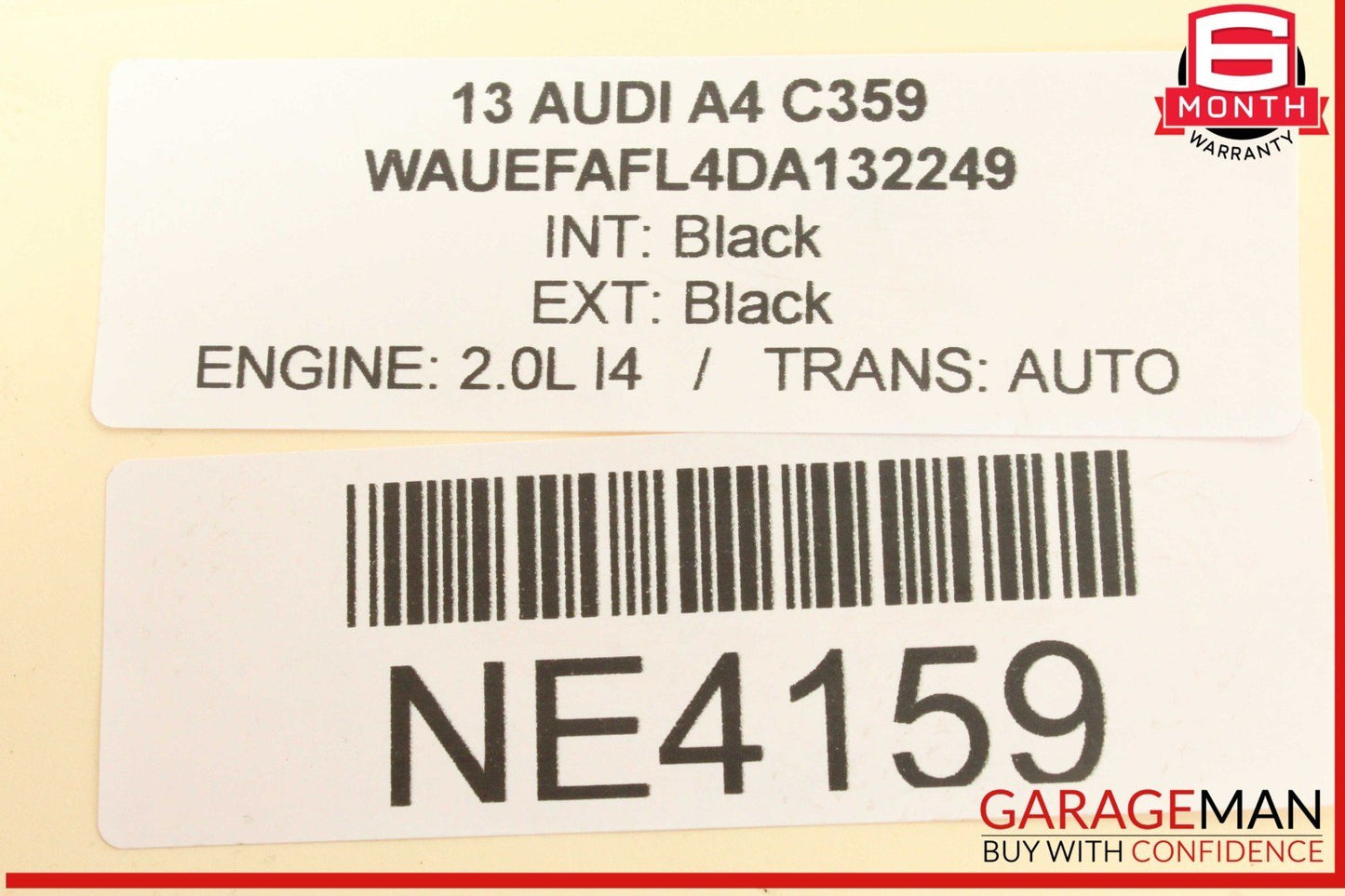 09-18 Audi A4 A6 A7 Rear Left Driver Side Lower Forward Control Arm 8K0501529L