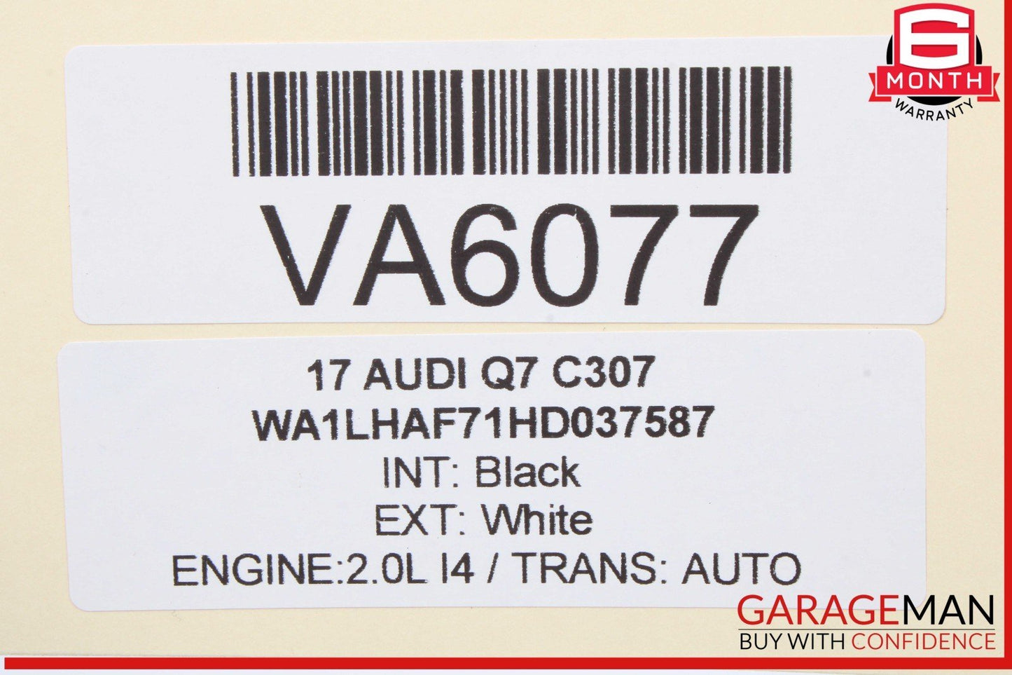 17-25 Audi Q7 Liftgate Hands Free Foot Open Sensor Module 3AA962243F OEM