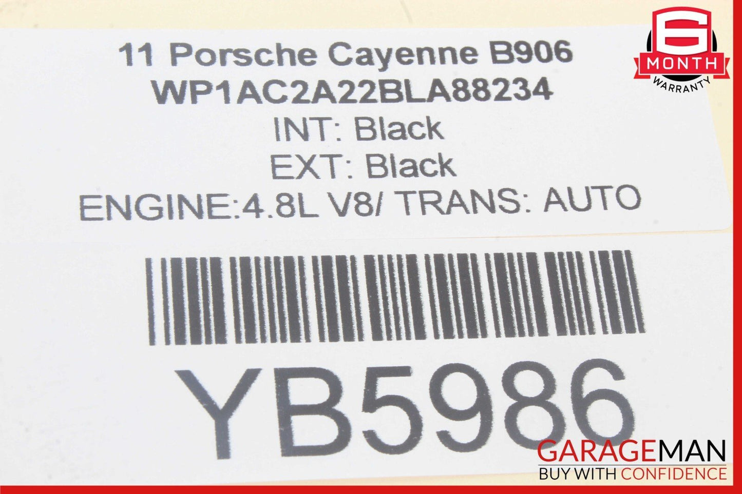 11-17 Porsche Cayenne 958 Gas Throttle Accelerator Pedal OEM
