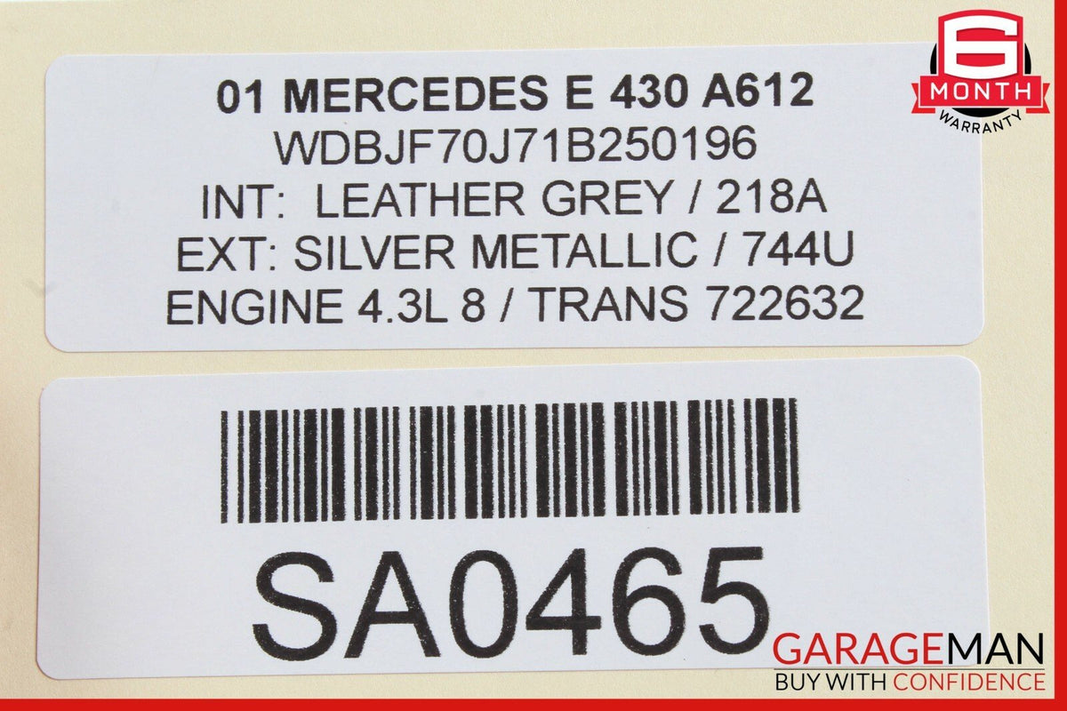1998-2006 Mercedes W210 E430 RWD 4.3L V8 M113 Engine Motor Assembly OEM 184K