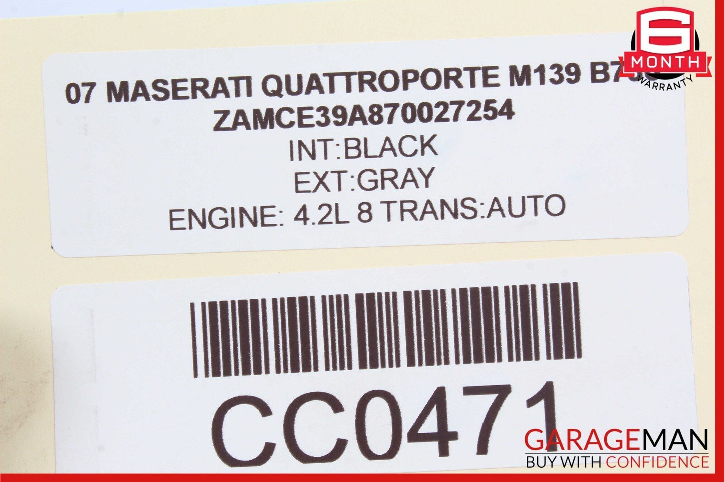 03-13 Maserati Quattroporte M139 Center Console Right Switch Control OEM