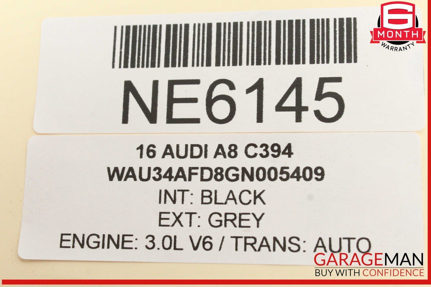 2012-2016 Audi A8 Front Left Or Right CV Axle Shaft 4G0407271F Genuine
