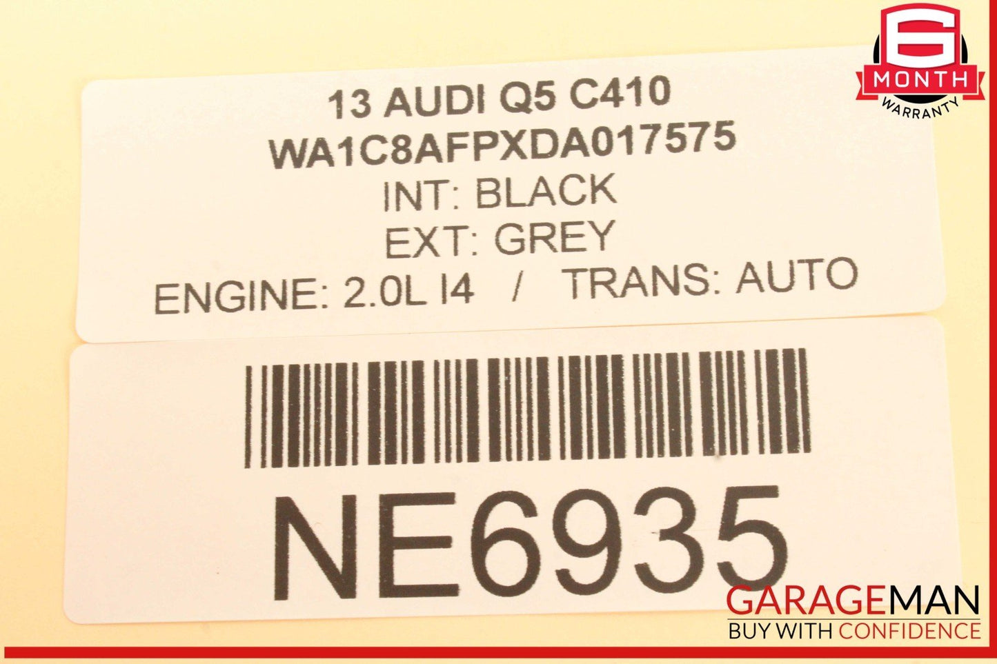 09-17 Audi Q5 Rear Left or Right Side Door Control Module Unit 8K0959795G OEM