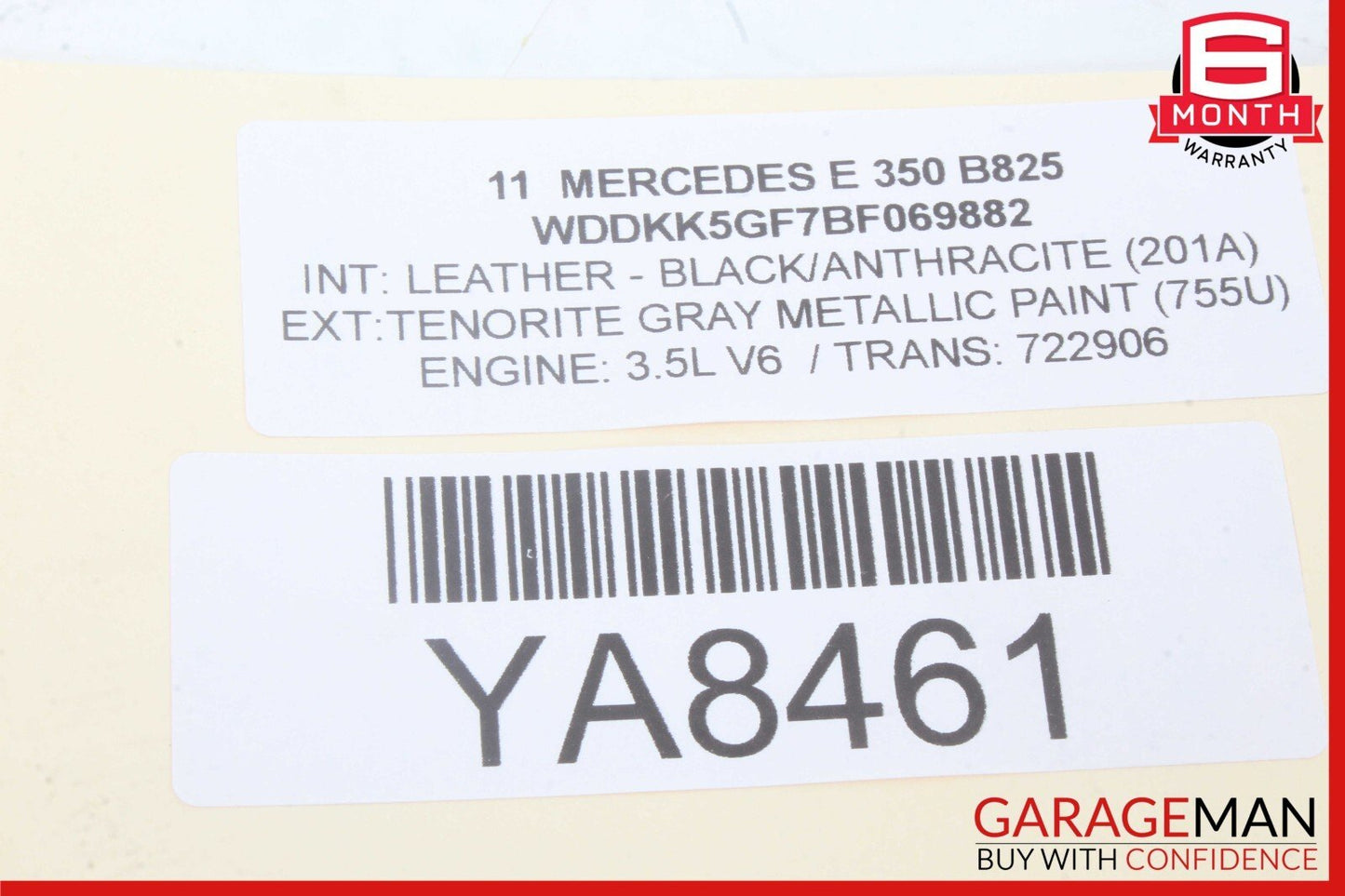 08-17 Mercedes W207 E350 Front Left Side Door Lock Latch Actuator OEM