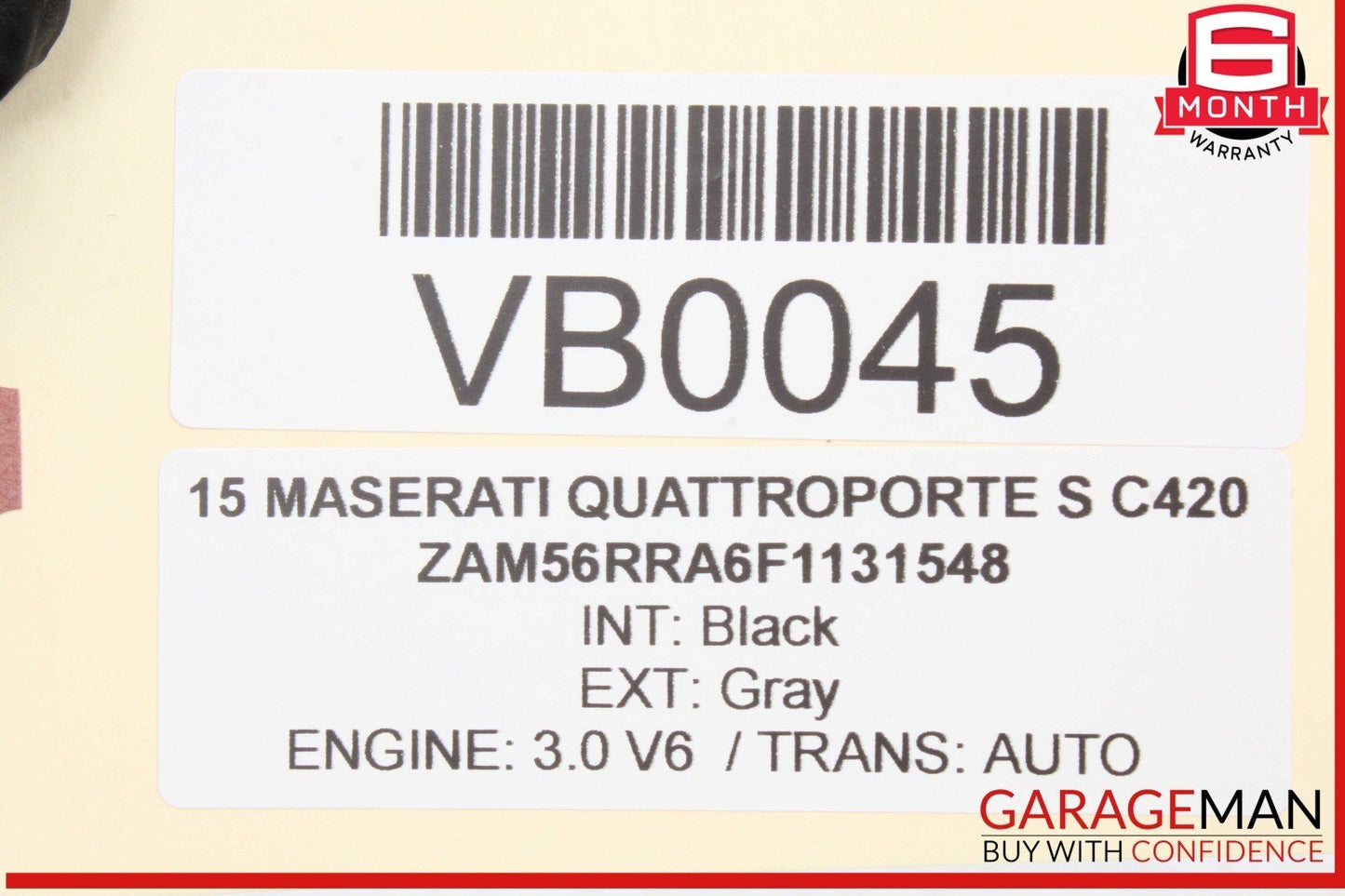 14-18 Maserati Quattroporte S Parking Park Sensor Control Module Unit 670004819