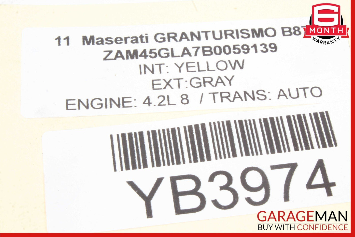 03-10 Maserati GranTurismo Front Left Lower Control Arm 3206581 OEM