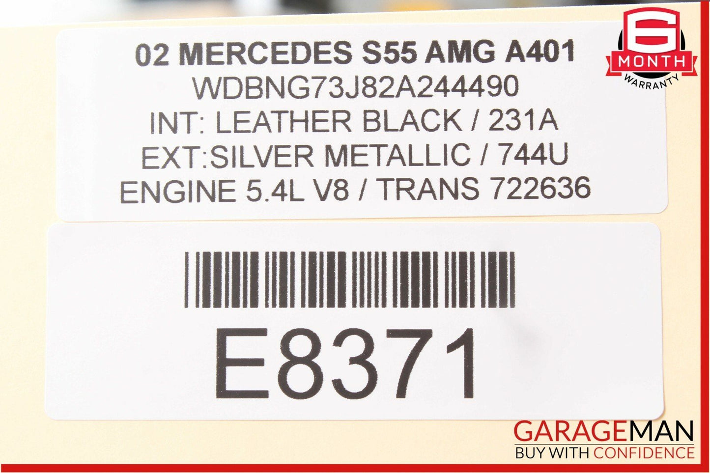 00-06 Mercedes W220 S430 S55 AMG Front Right / Left Side Seat Valve Block Module