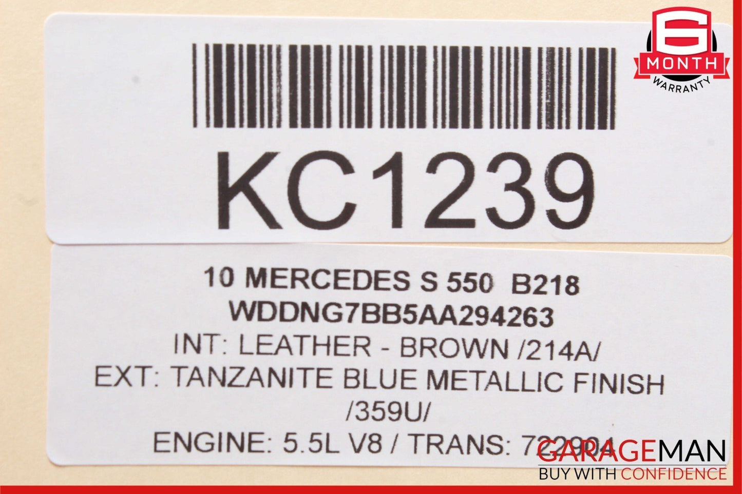 07-14 Mercedes S550 CL550 S350 Electronic Parking Button Switch Control Module