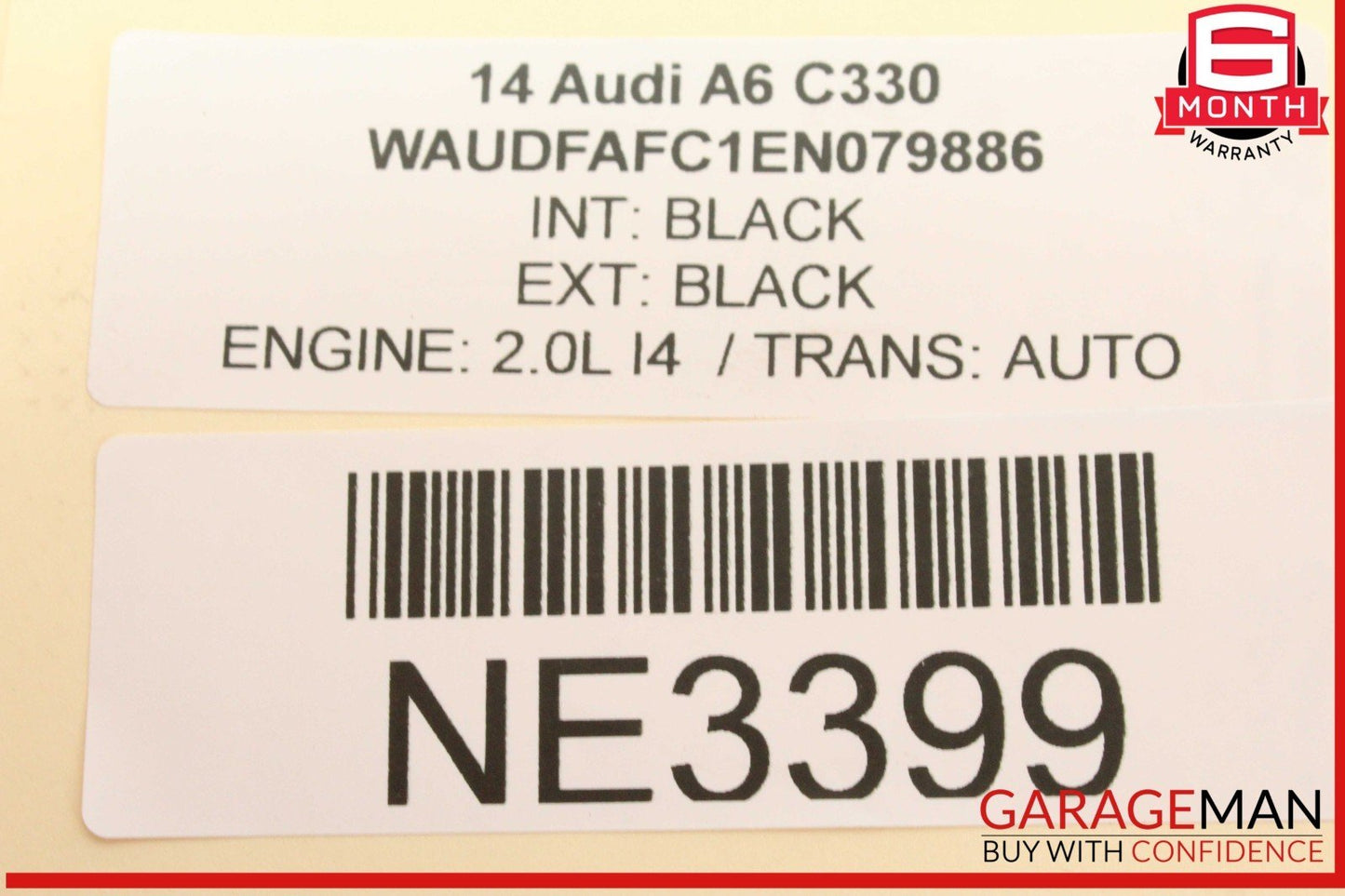 09-18 Audi A6 A7 A4 Rear Left Driver Side Lower Forward Control Arm 8K0501529L