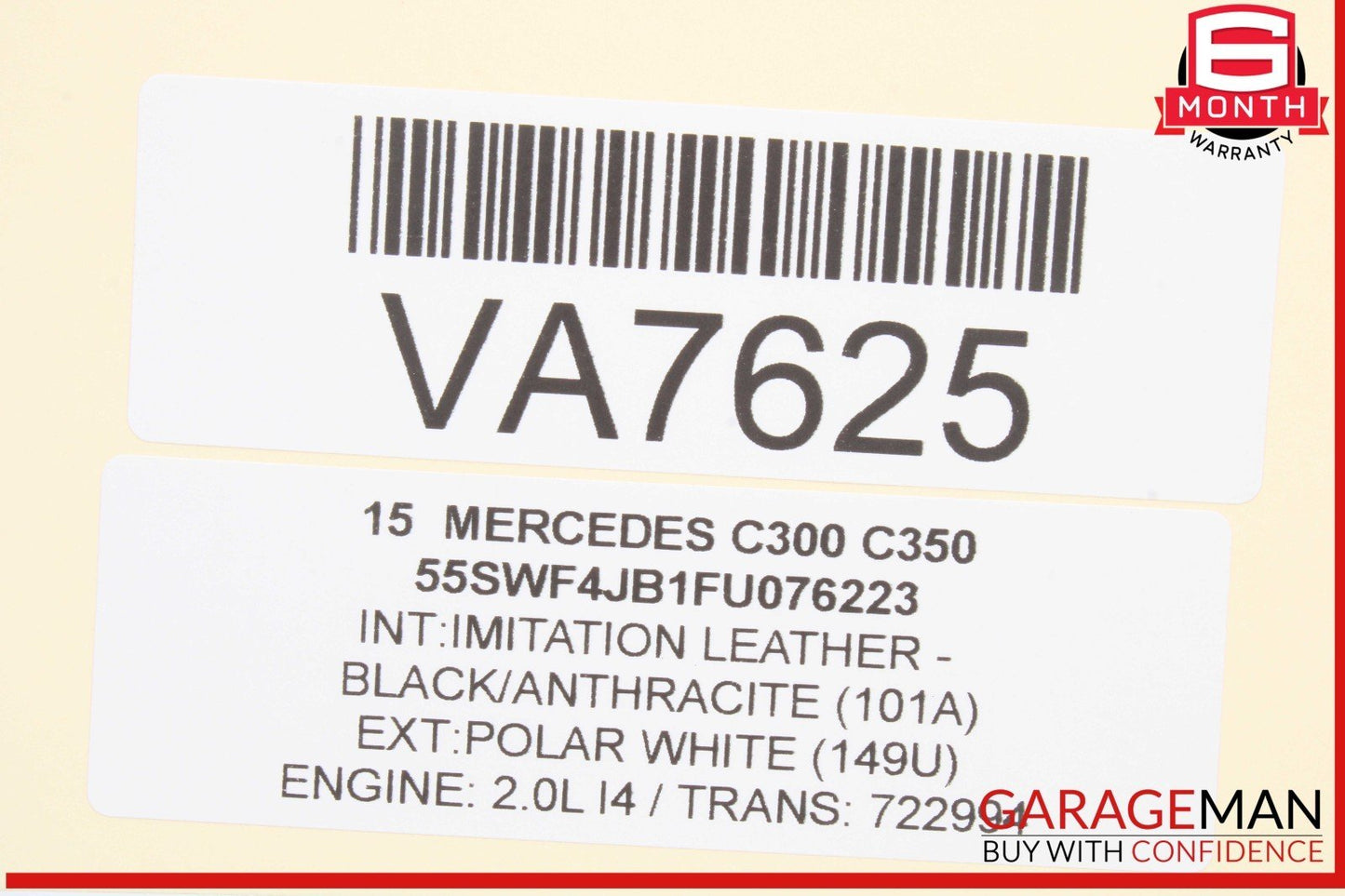 14-20 Mercedes W205 C300 GLC450 Rear View Camera Control Module Unit OEM