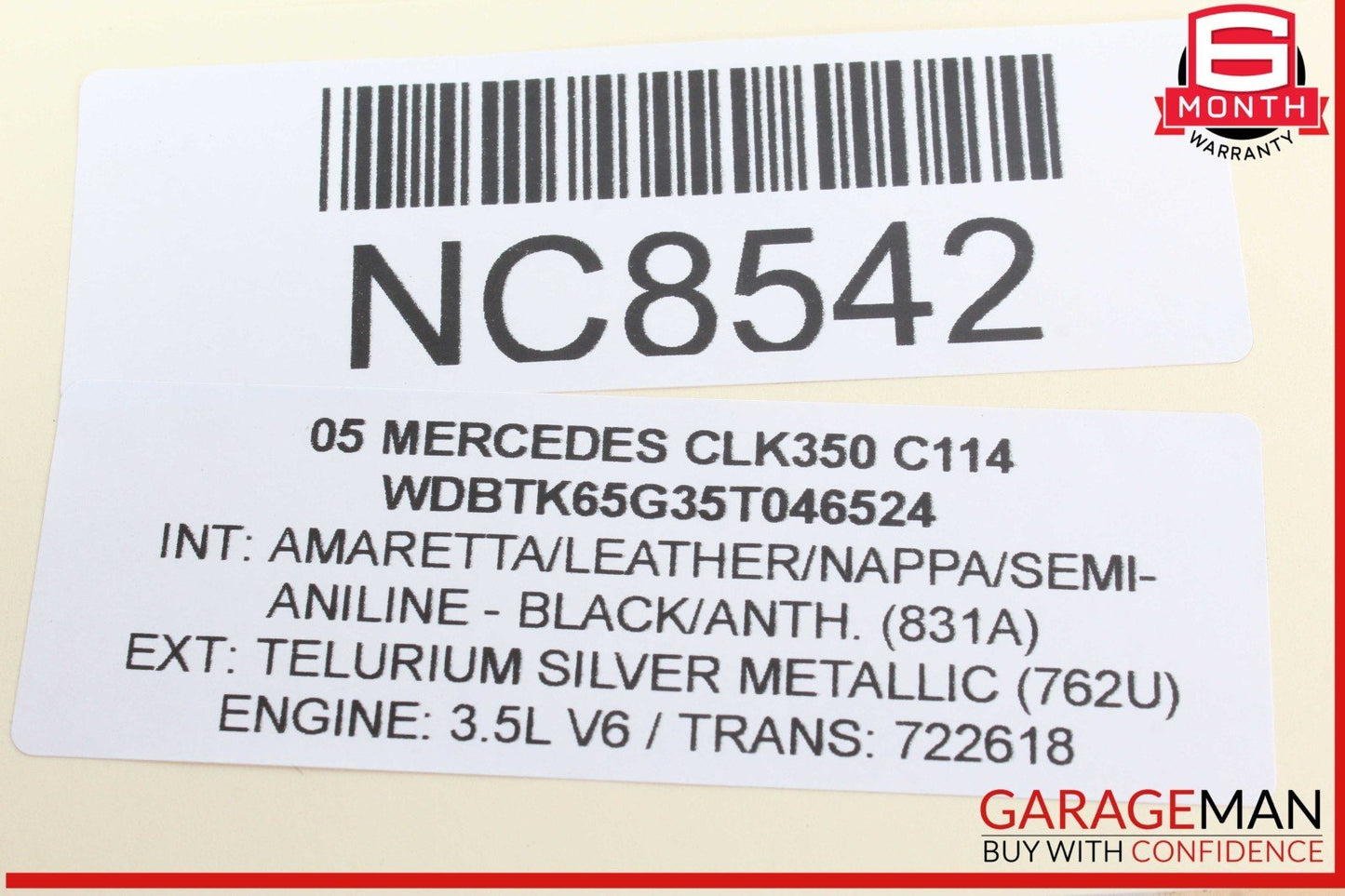 05-09 Mercedes W209 CLK350 Dash Heated Seat ESP Hazard Light Controller Switch