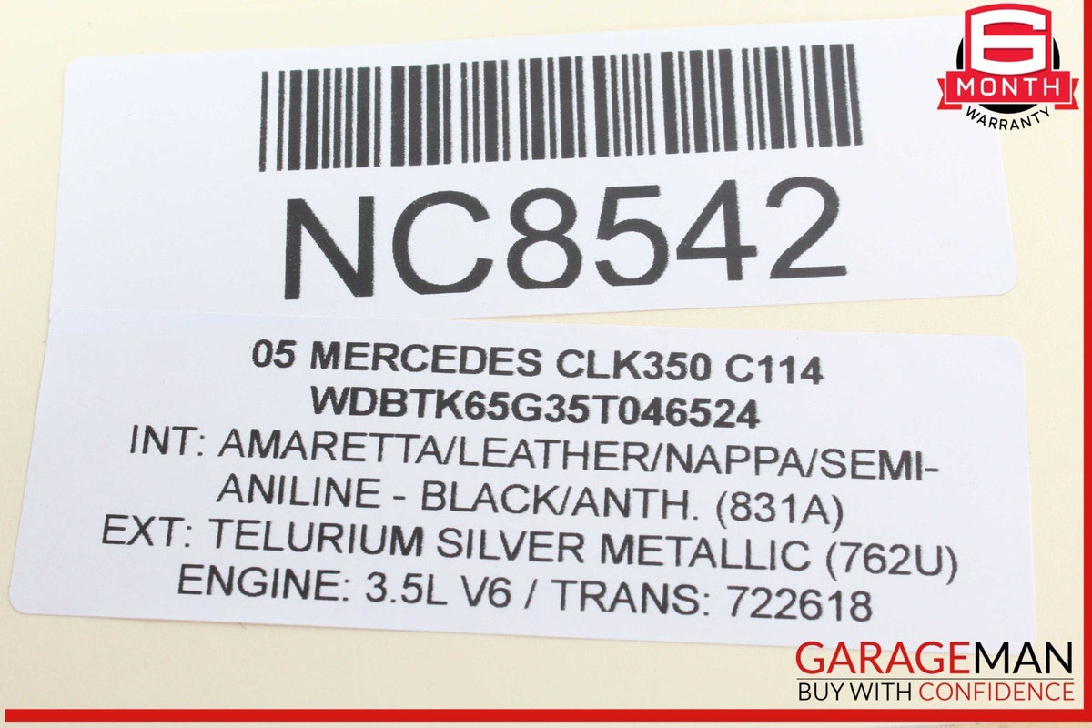 05-09 Mercedes W209 CLK350 Dash Heated Seat ESP Hazard Light Controller Switch
