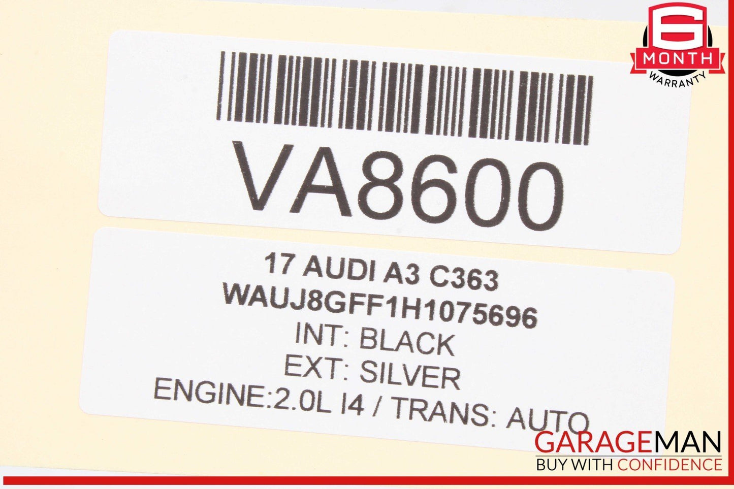 15-20 Audi A3 S3 RS3 Rear Right or Left Side Door Window Control Module Unit OEM