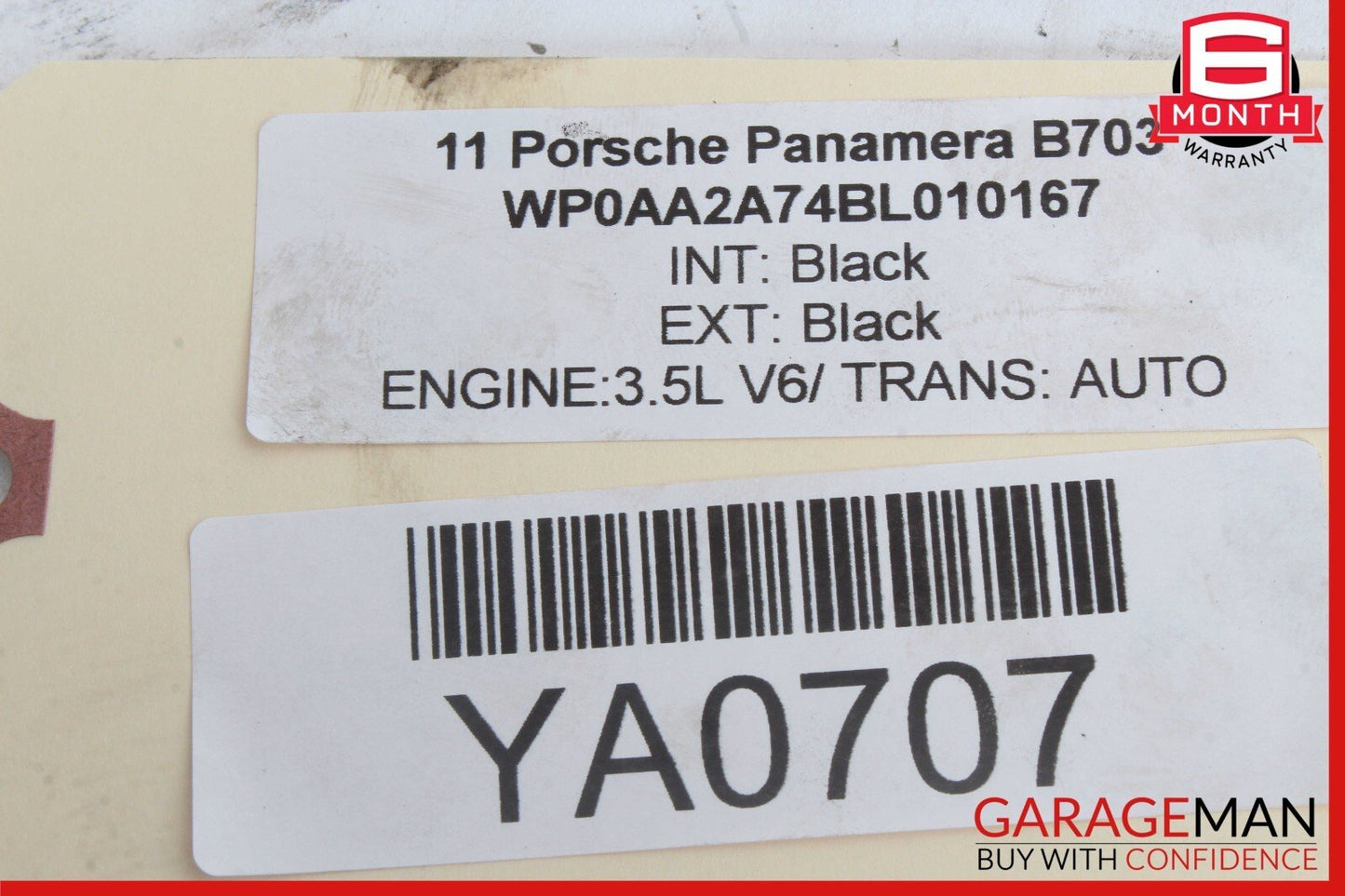 10-16 Porsche Panamera 970 Rear Right / Left Upper Suspension Control Arm OEM