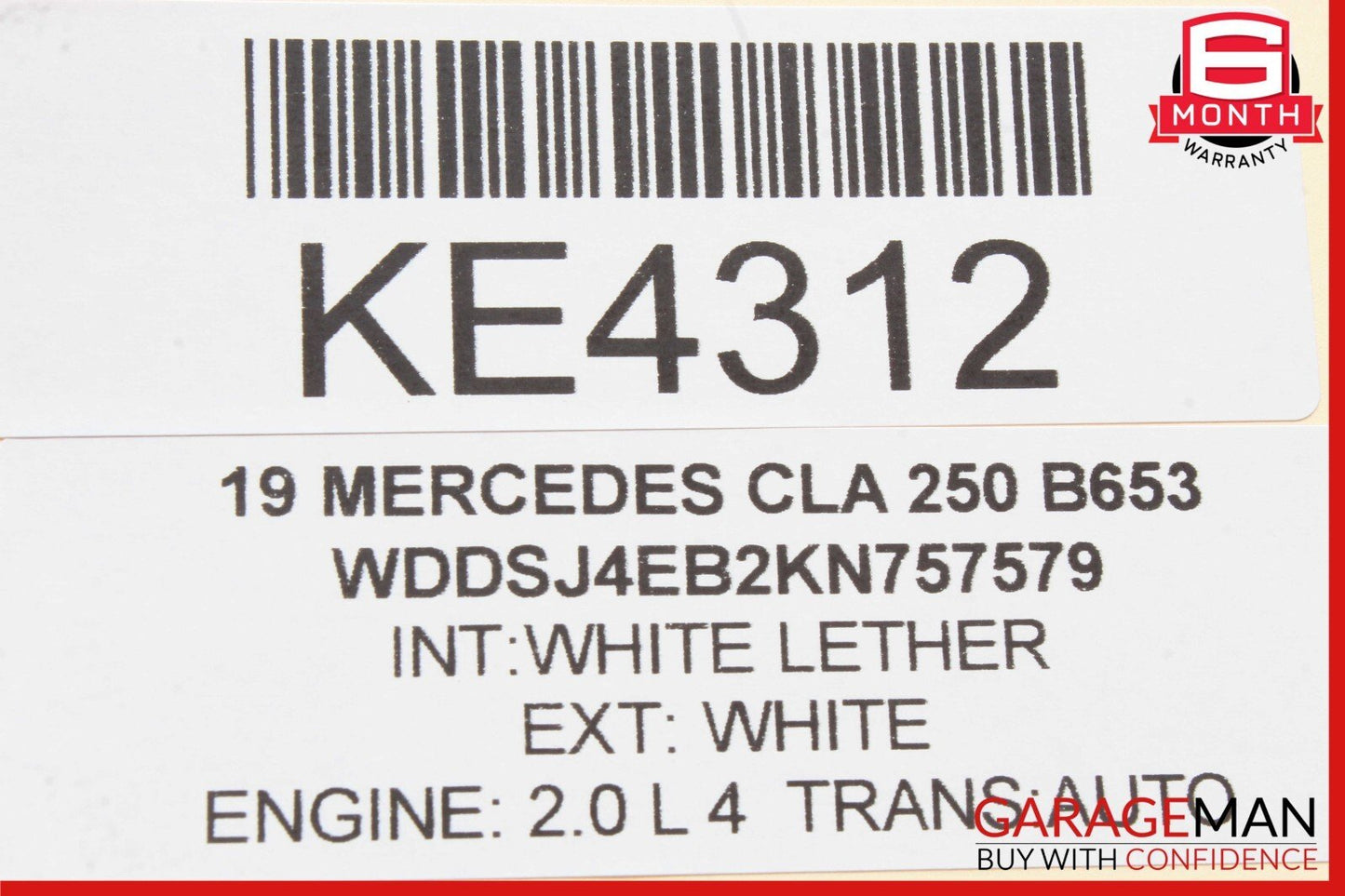 18-20 Mercedes W117 CLA250 Engine Ignition Starter Switch Module Unit OEM
