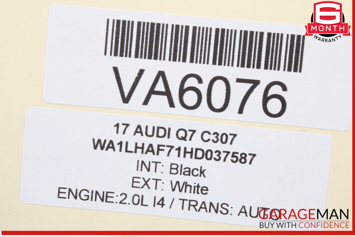 17-19 Audi Q7 Front Right Passenger Side Seat Power Adjustment Control Switch