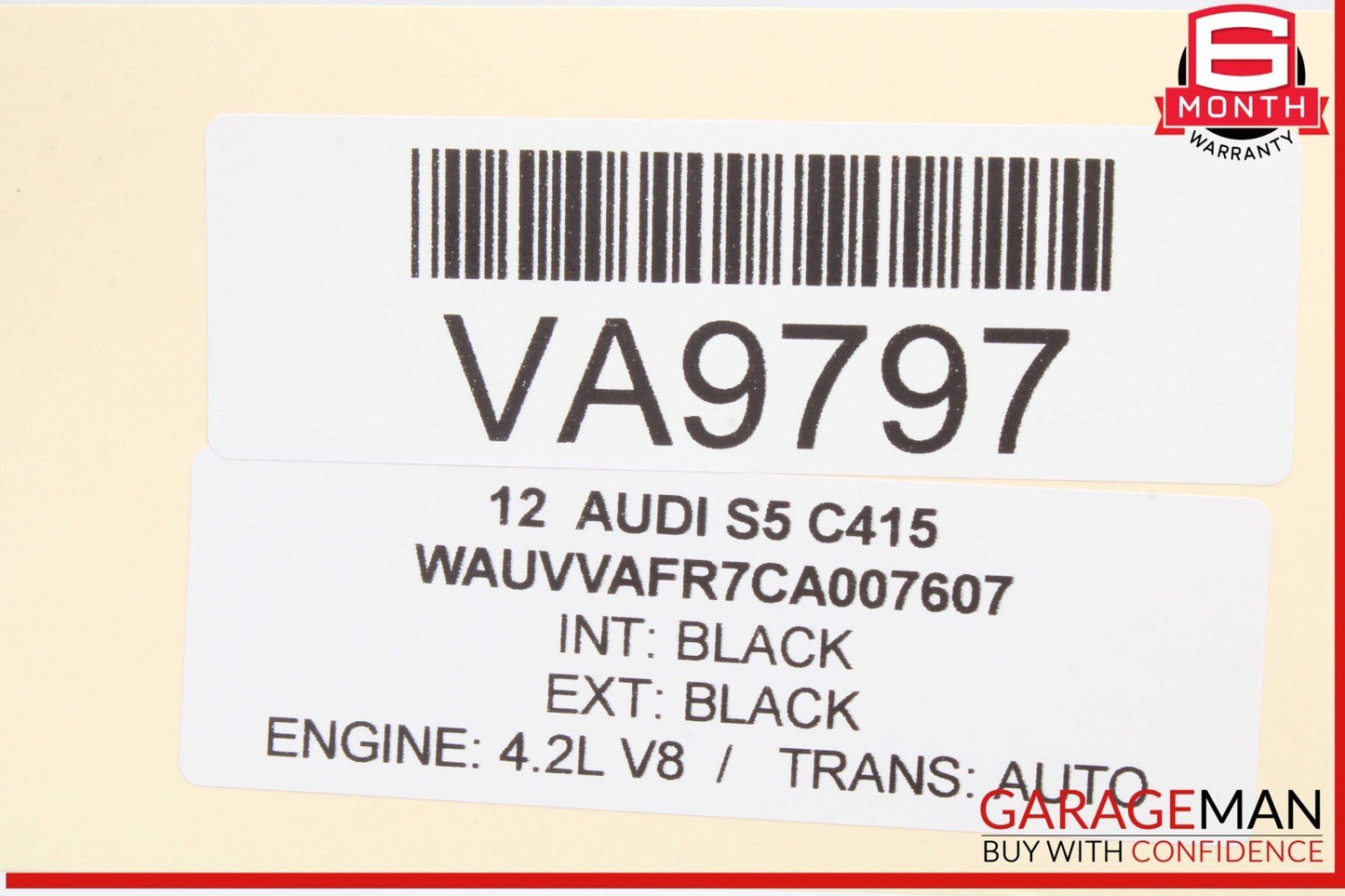09-18 Audi S5 A4 A6 A7 S6 S7 A8 S8 Gas Accelerator Throttle Pedal 8K1723523A OEM