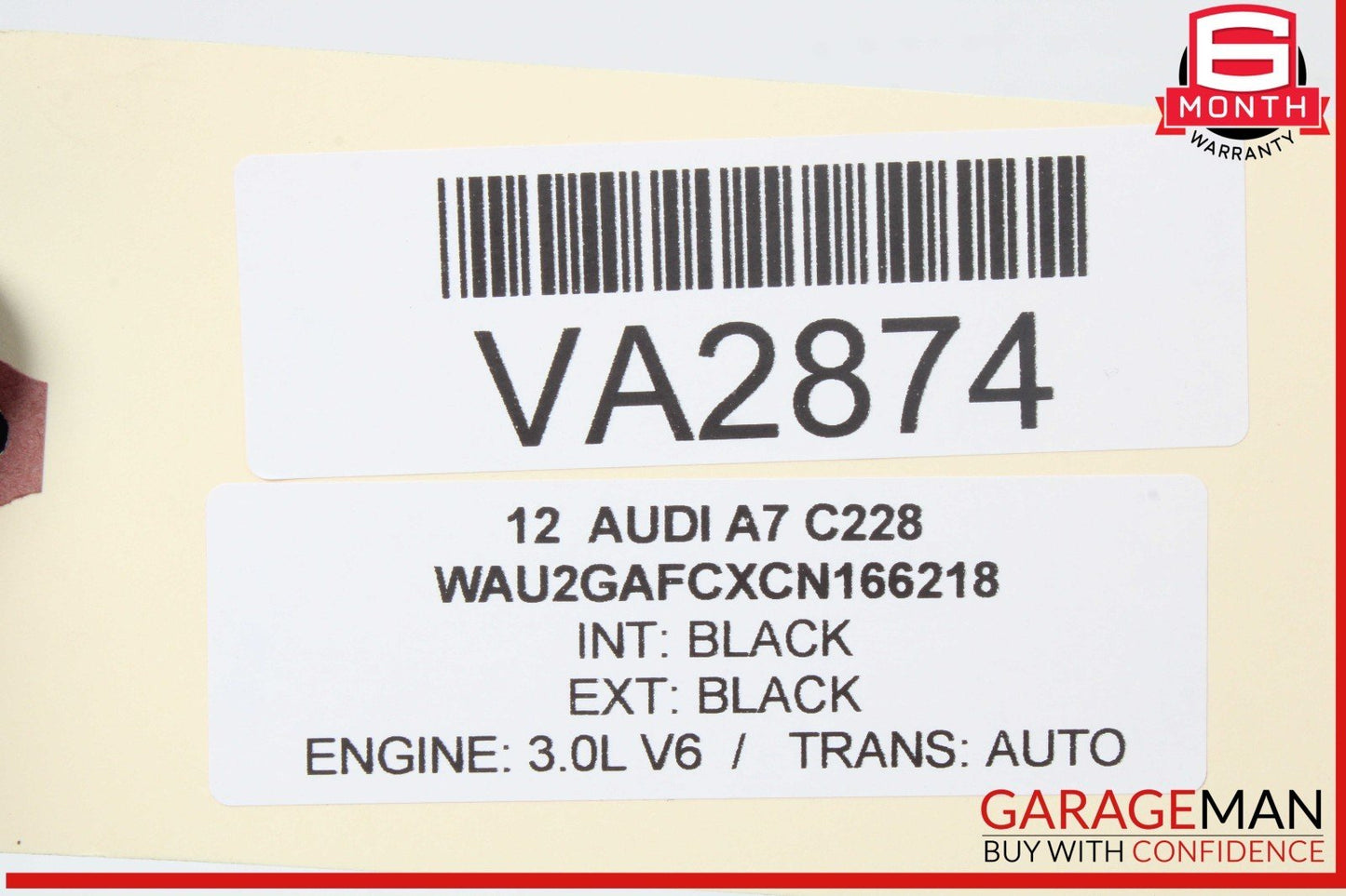 12-18 Audi A7 A6 Front Right Passenger Side Power Seat Adjustment Switch OEM