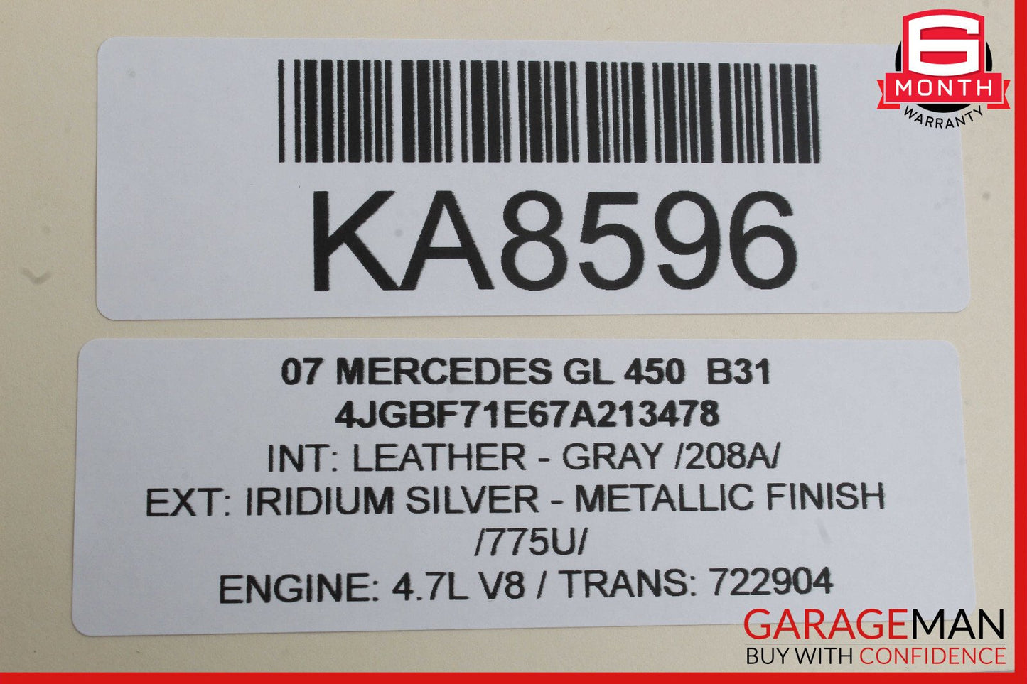 07-12 Mercedes X164 GL450 Voice Language Communication Control Module OEM