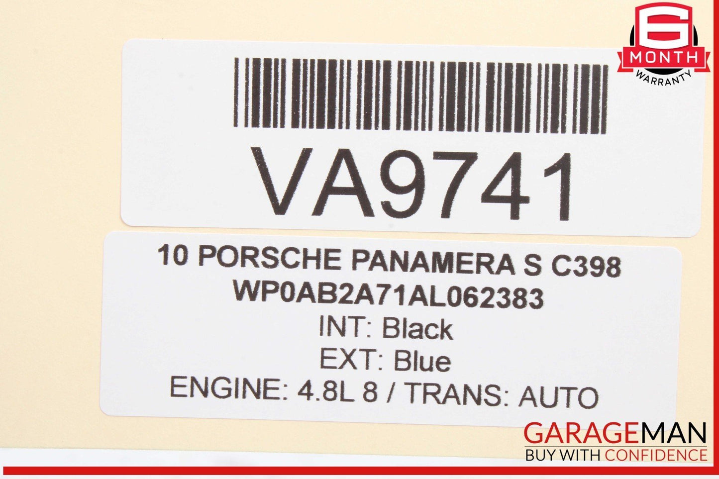 10-16 Porsche Panamera 970 Rear Left or Right Side Upper Outer Control Arm OEM