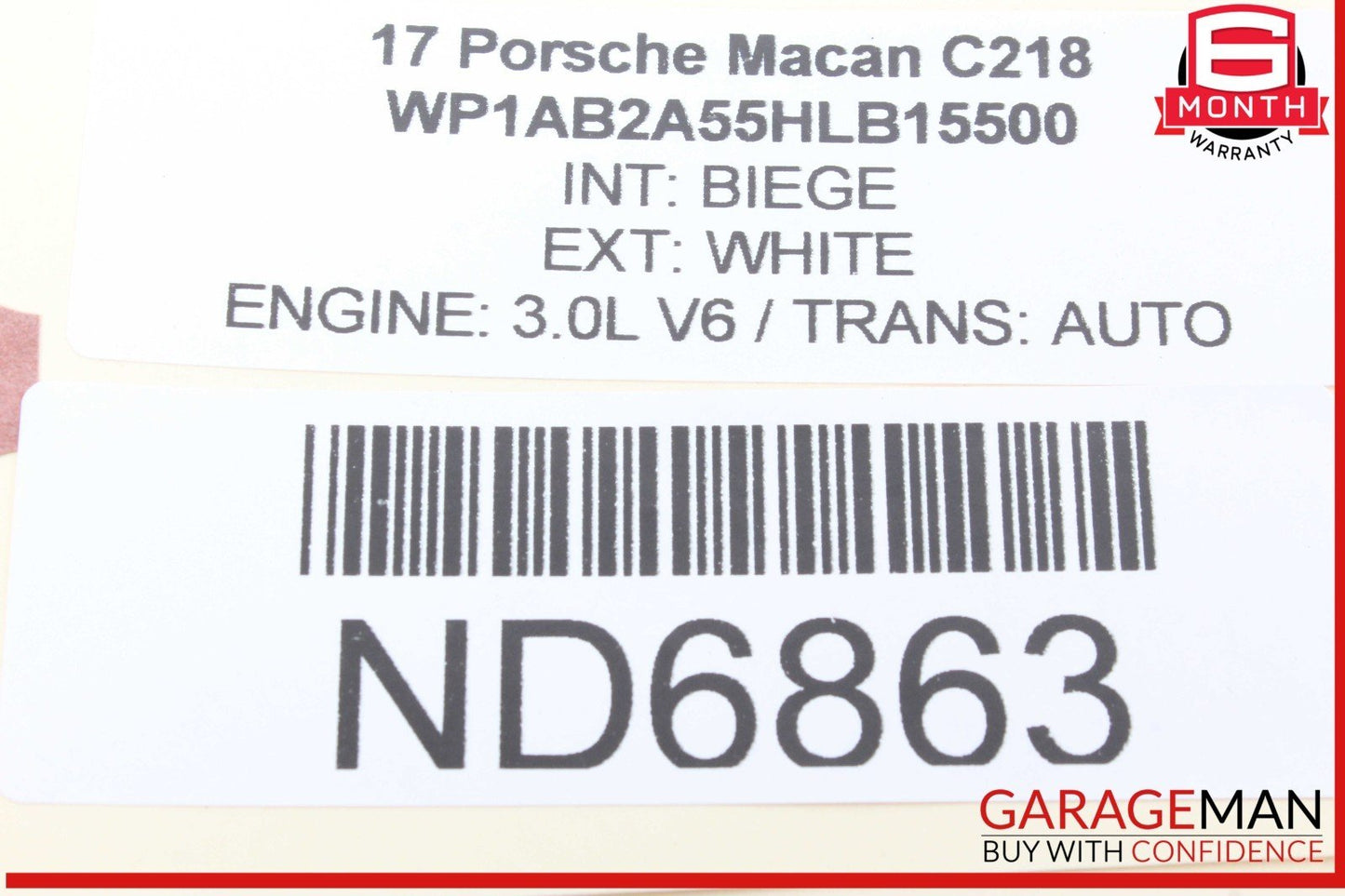 15-24 Porsche Macan 95B Rear Left or Right Side Door Control Module 4H0959795P