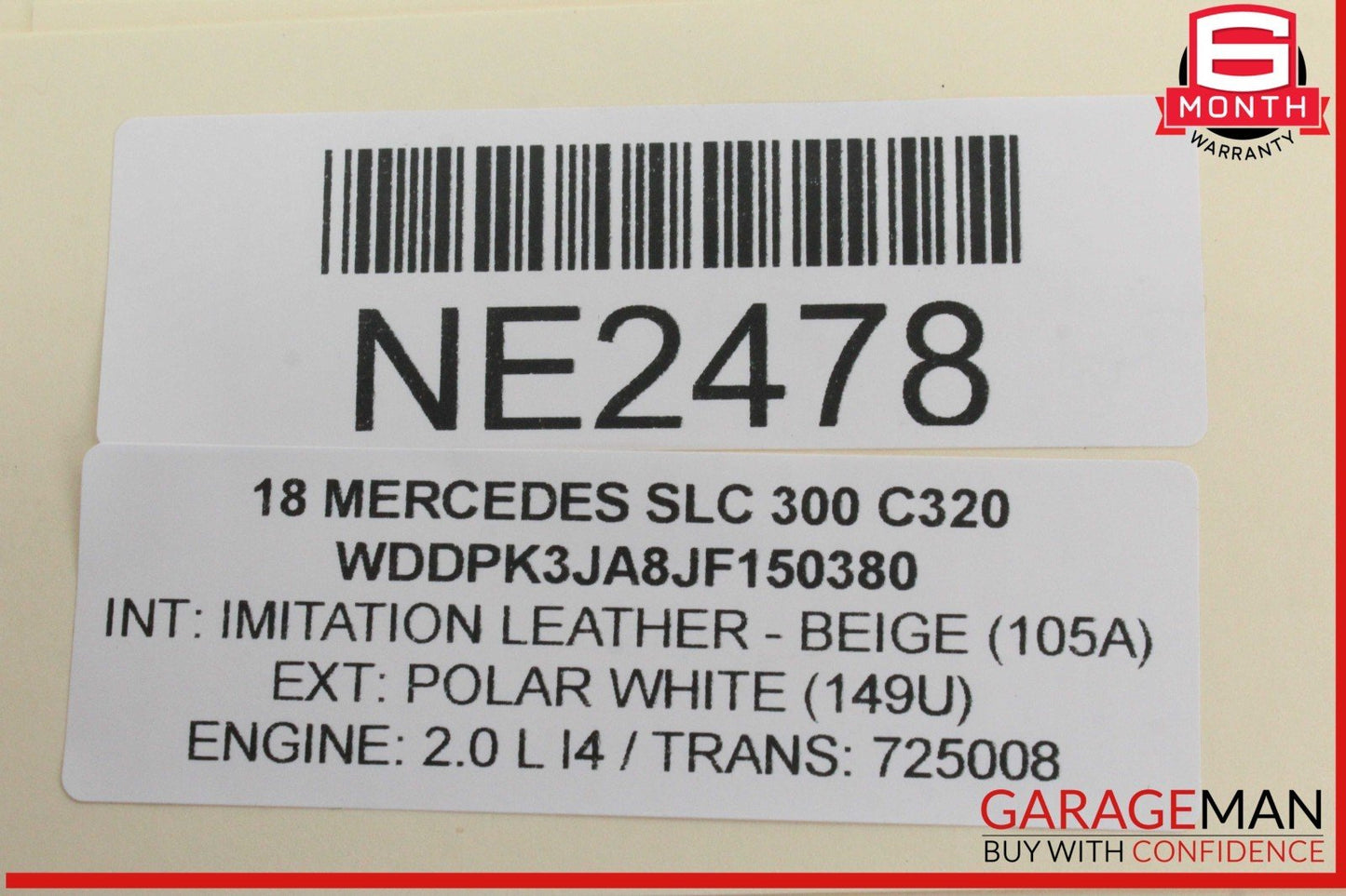 12-20 Mercedes R172 SLC300 SLK350 Front Right Door Lock Latch Actuator OEM