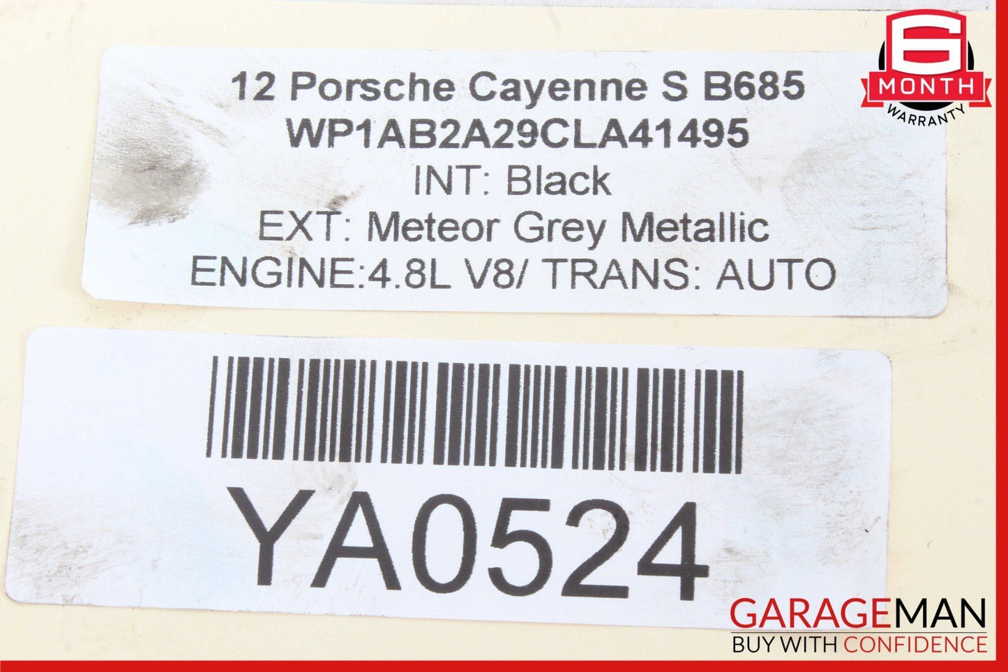 09-18 Porsche Cayenne / Touareg / Q7 A6 3.0L Left Side Exhaust Manifold Header