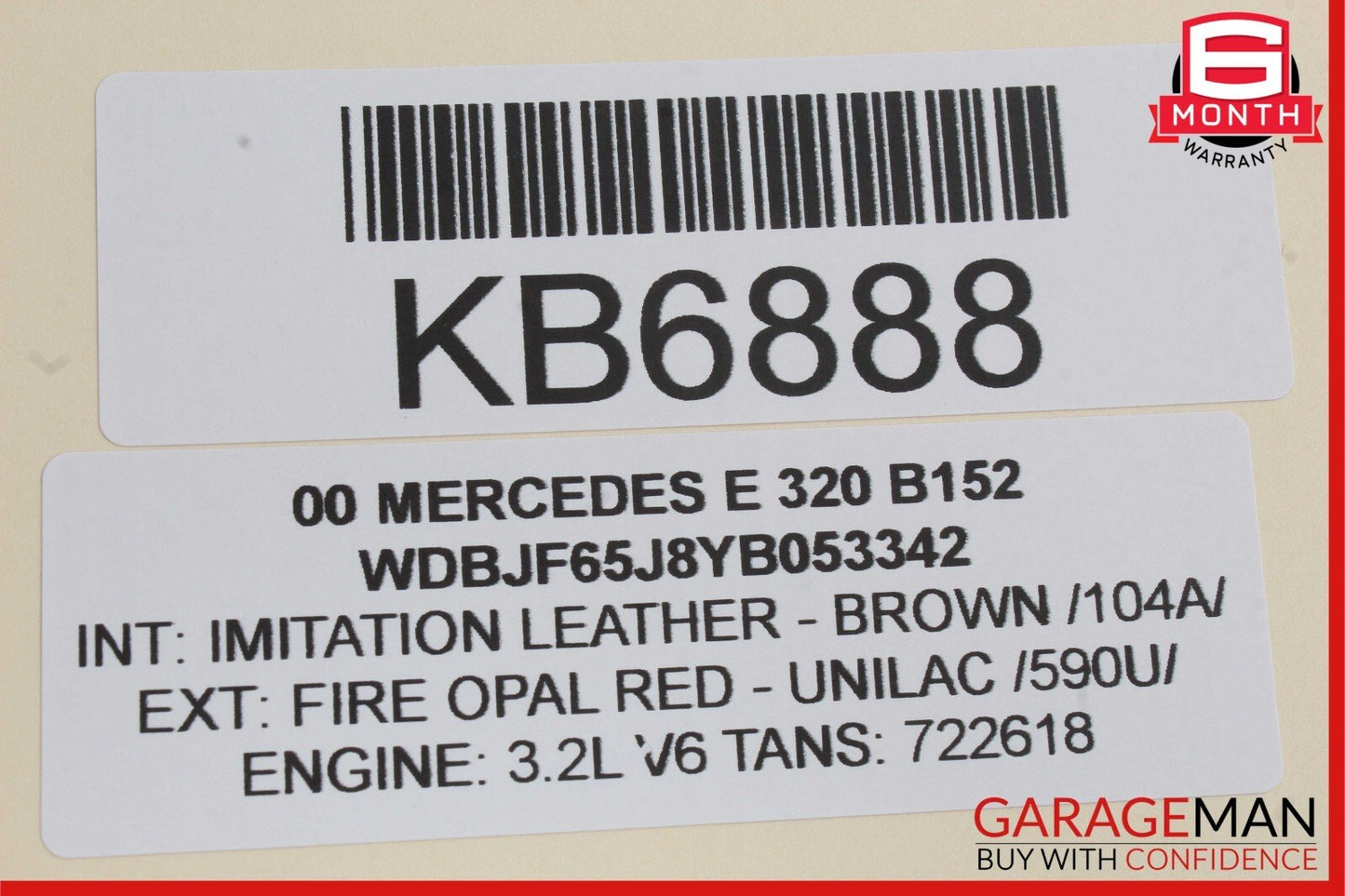 00-06 Mercedes W210 E320 S500 CL500 Voice Command Control Module 2208200535 OEM