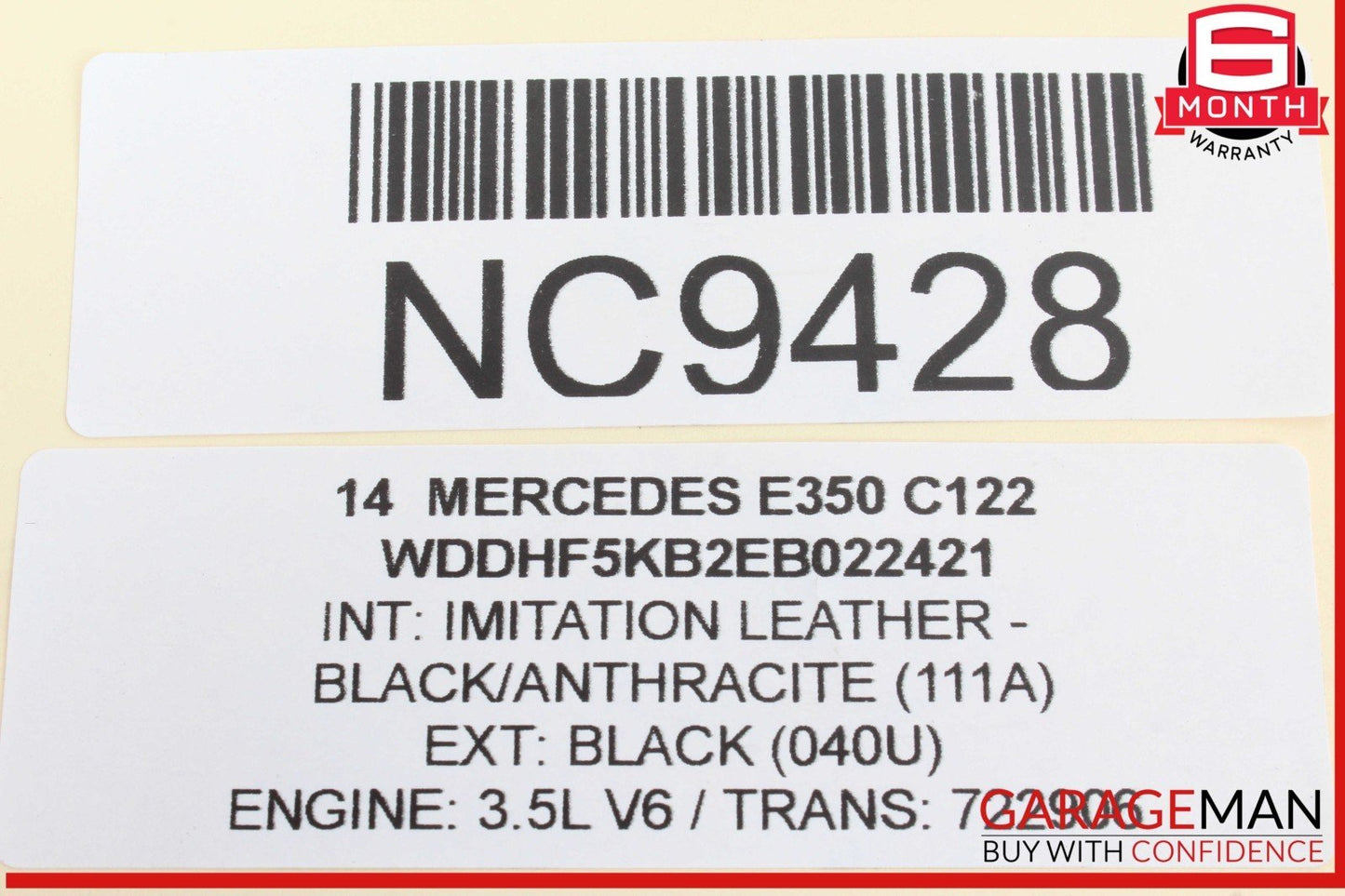 14-16 Mercedes W212 E350 E400 E250 Front Right Side Lower Control Arm OEM