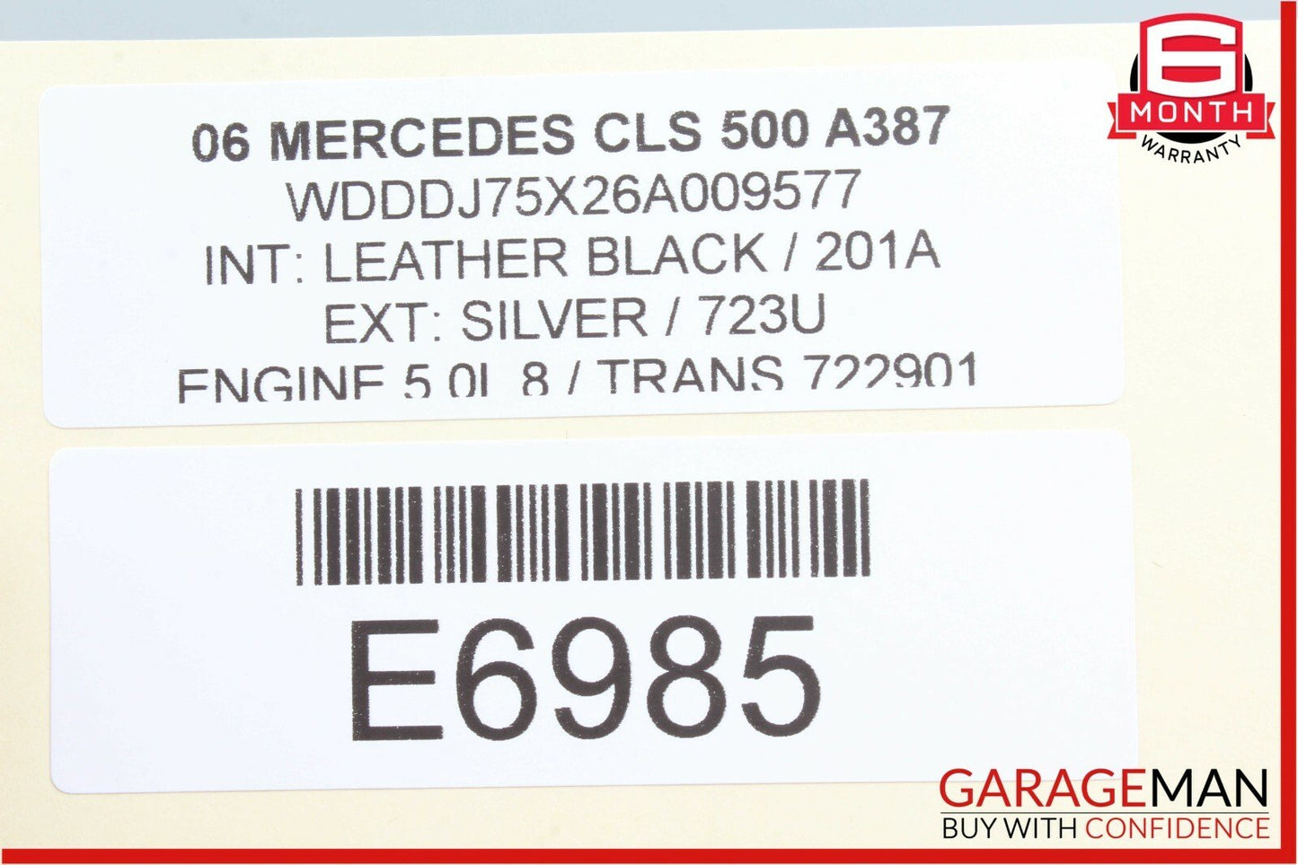 06-11 Mercedes W219 CLS550 Front Left Driver Side Under Seat Storage Compartment