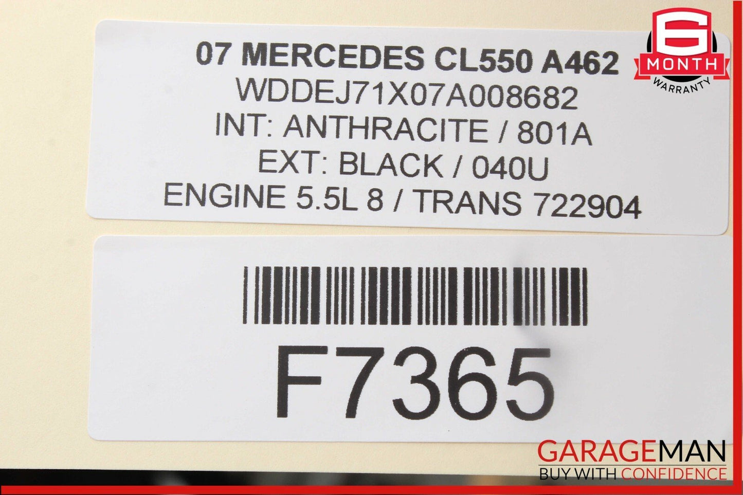 07-13 Mercedes W216 CL550 Telephone Phone Antenna Control Module 2168201375 OEM
