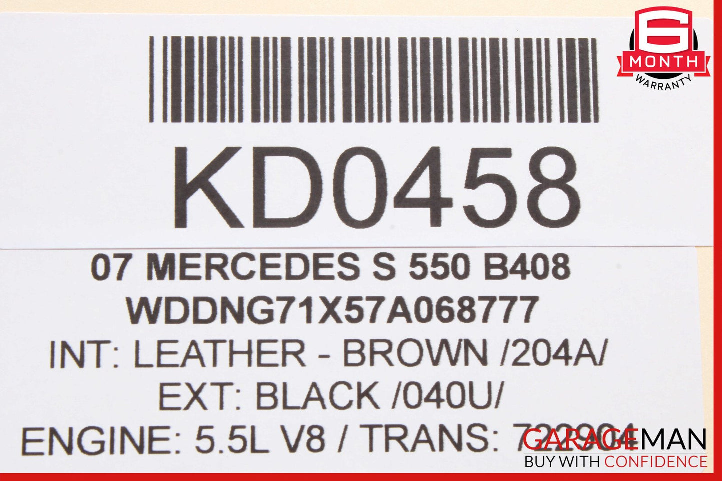 07-14 Mercedes W221 S550 S400 Trunk Seat Lumbar Vacuum Pump 2218000248 OEM