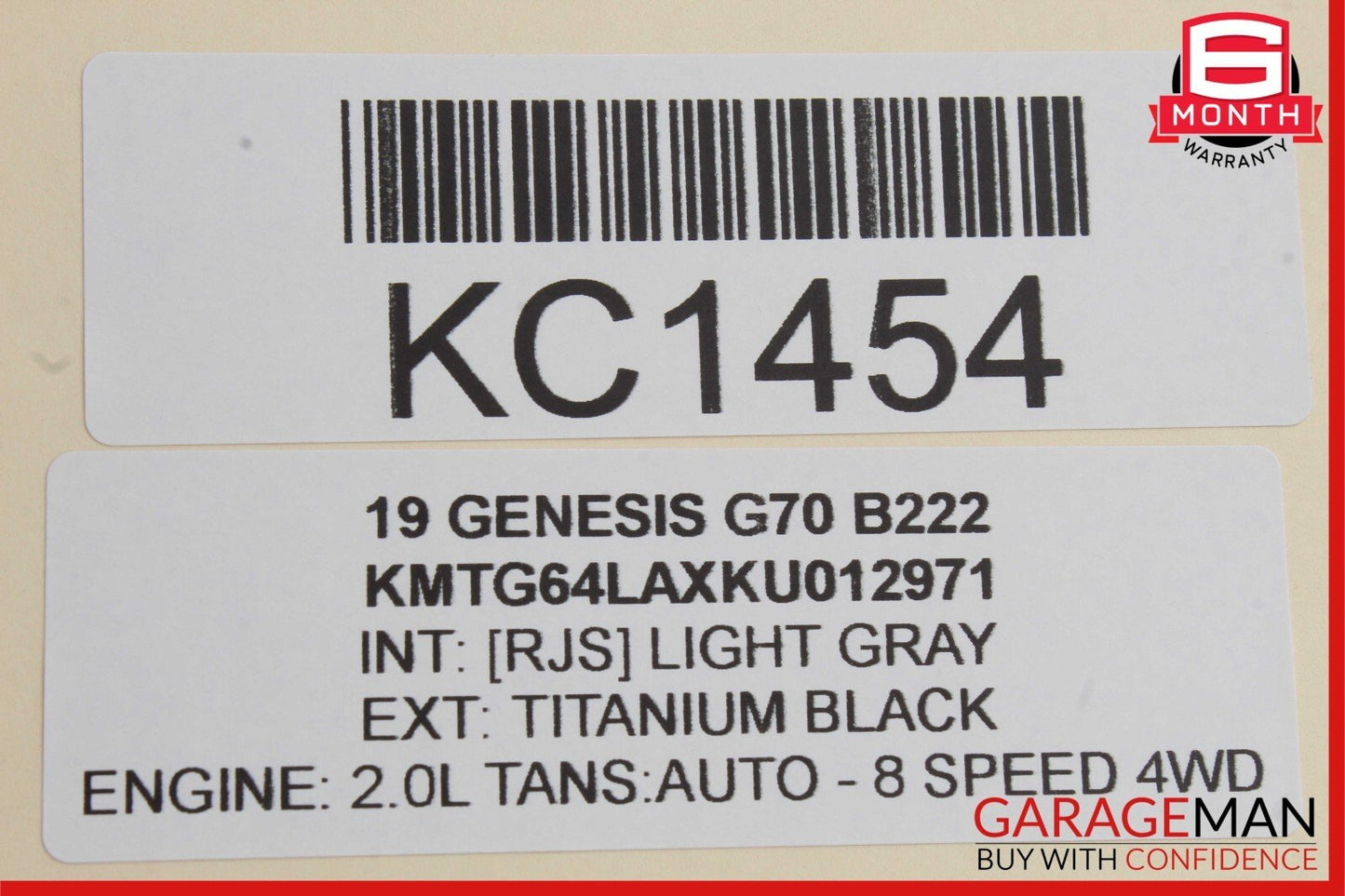 19-21 Genesis G70 Front or Rear Door Speaker Lexicon 96330-J5200 OEM